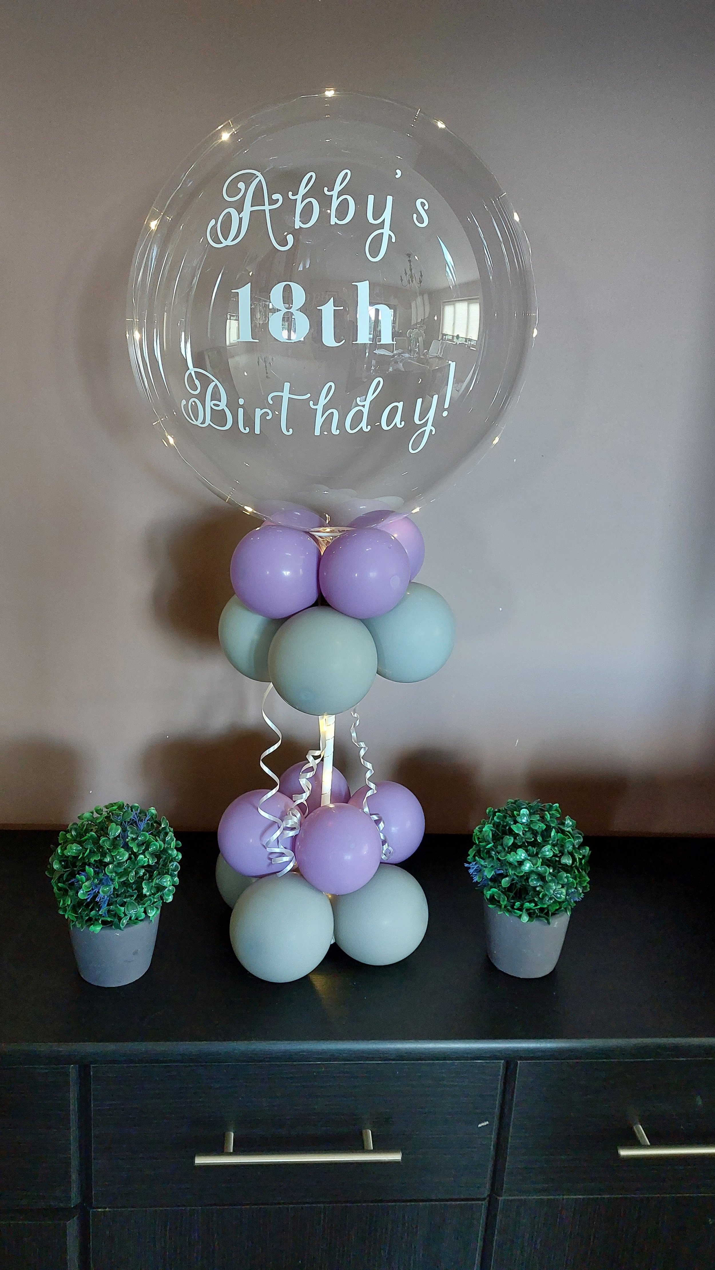 ITEM #20
€28
Personalised light up balloon display.
