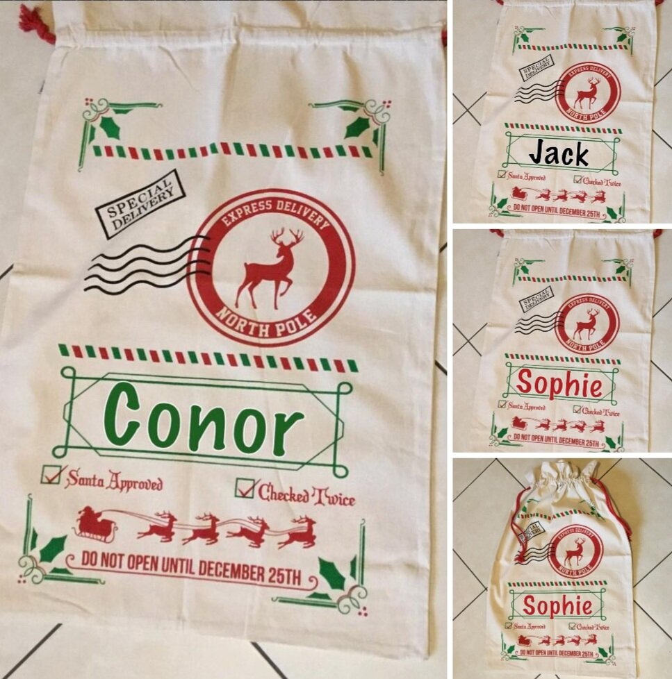 ITEM #38
€25
Personalised Christmas sacks