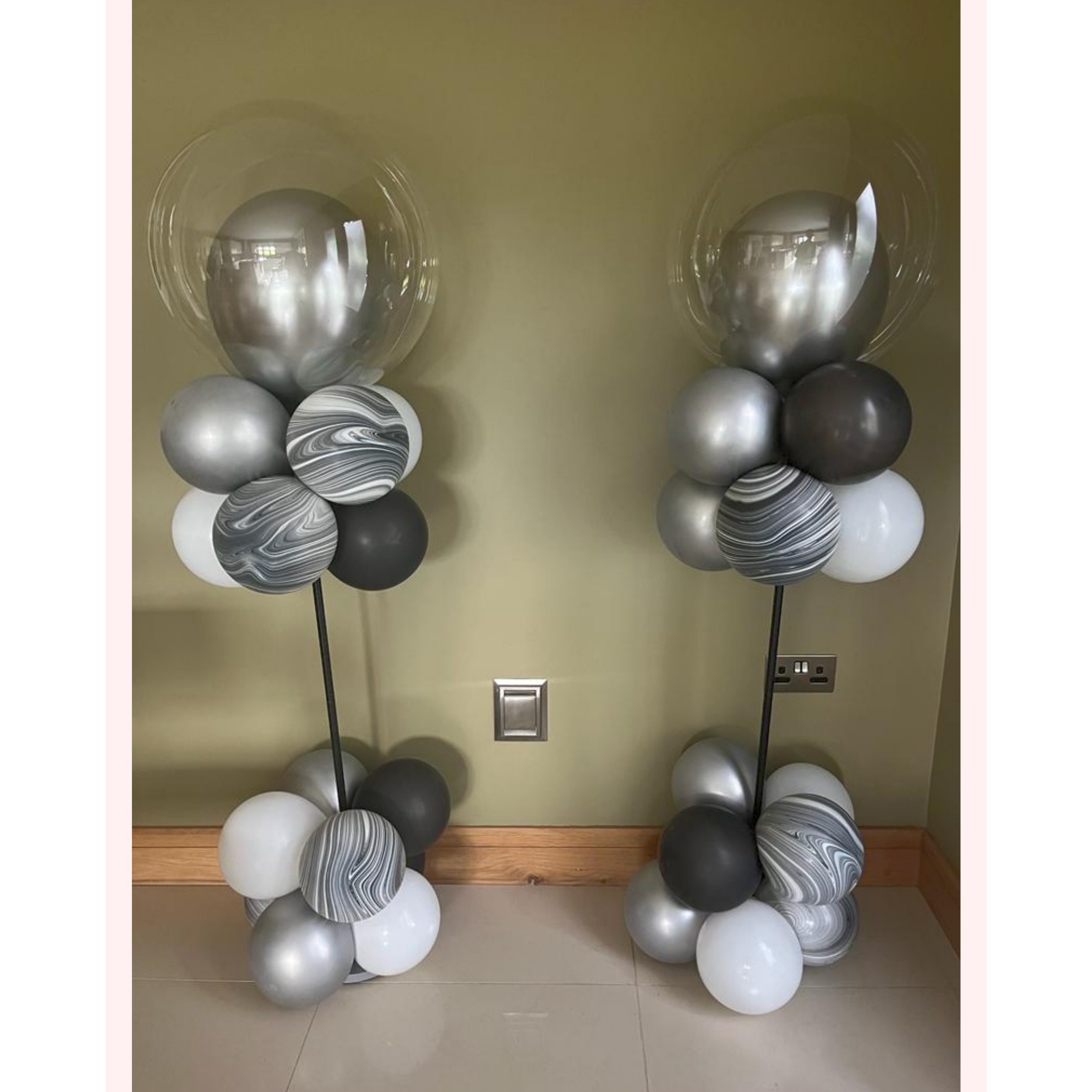 ITEM #7
€60 each
Tall balloon columns with extendable pole.