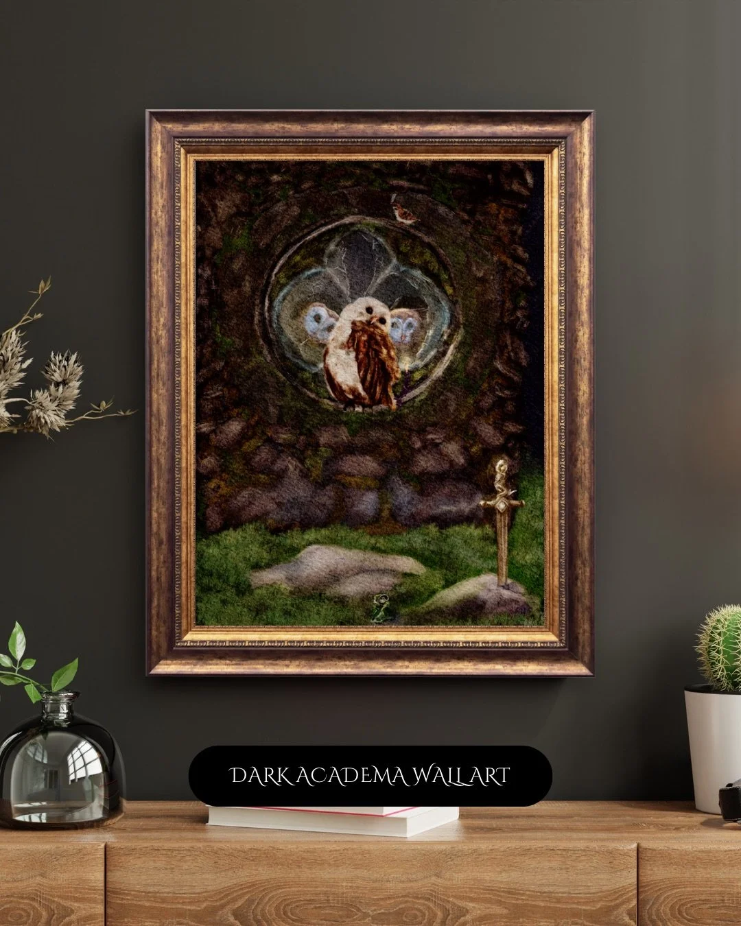 Dark Academia Wall Art
