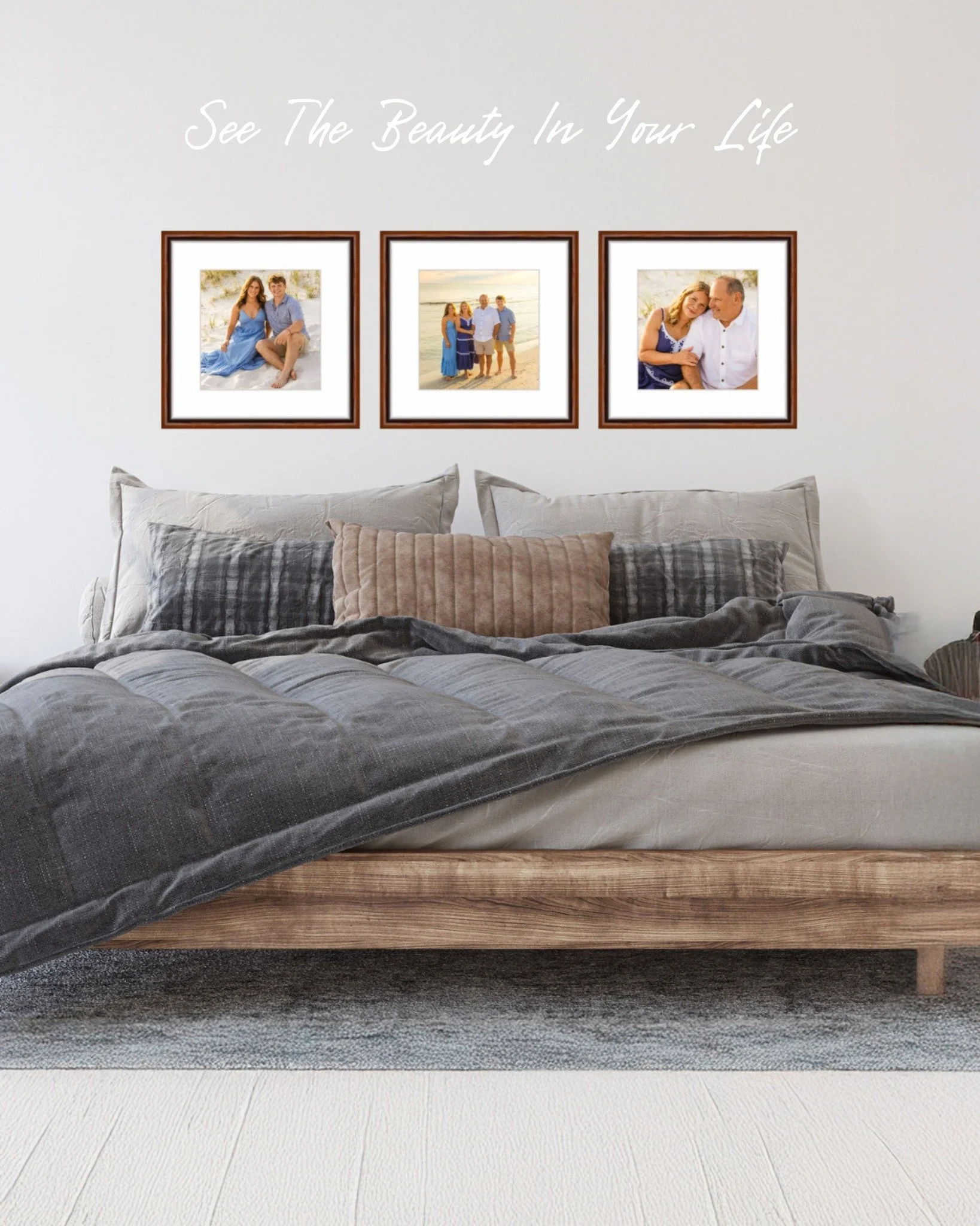 Photos are meant to be seen, not tucked away on a phone or forgotten in a drawer. 

This holiday season, give the gift of memories. When you hang a photo of your beautiful family on the wall, you get to walk past it every day and be reminded of what 