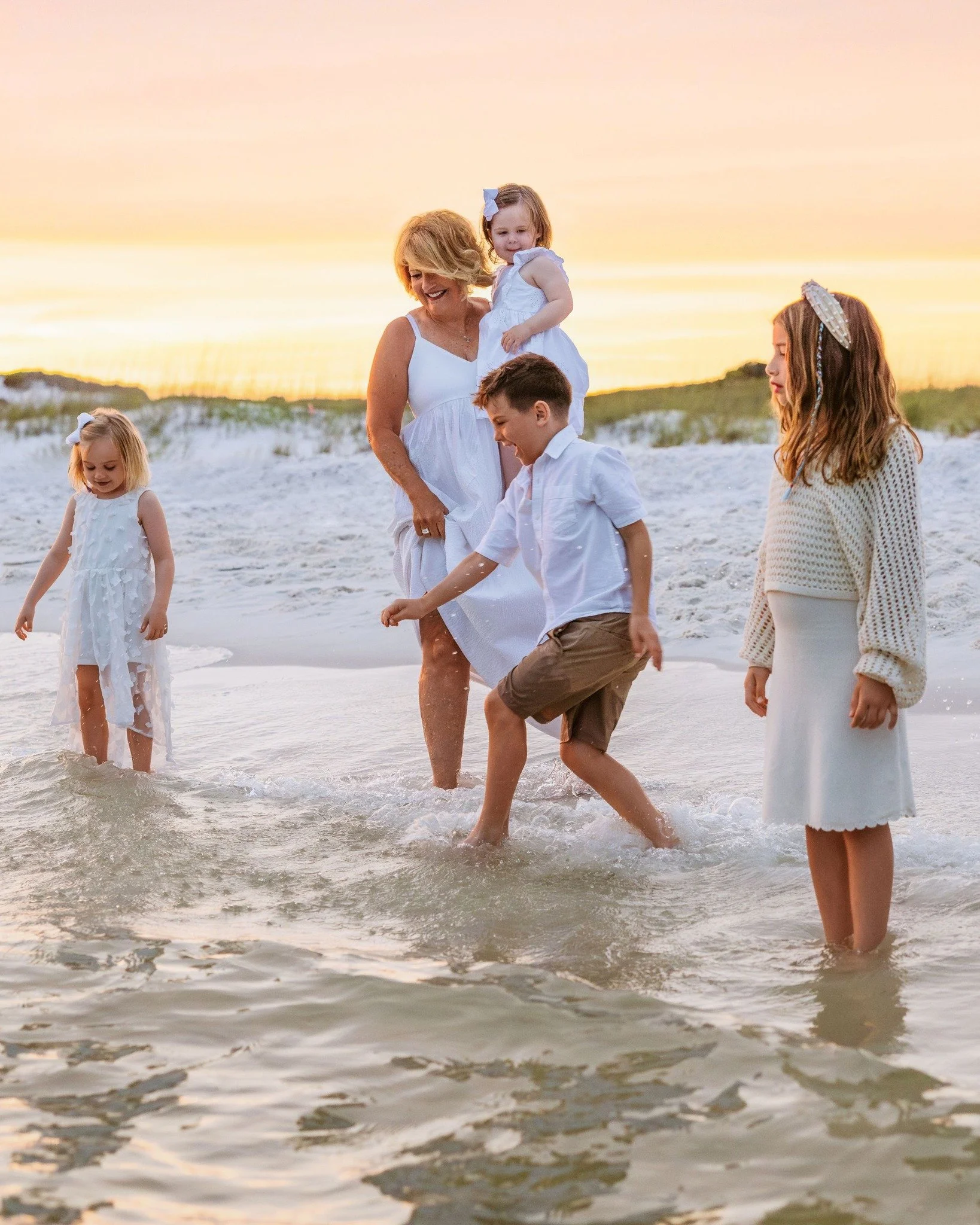 Tickles in the sand, real laughter, and moments you don&rsquo;t have to force.

The candid in-between stuff is where the magic lives, the giggles, the movement, the way your family naturally connects when you&rsquo;re just being together.