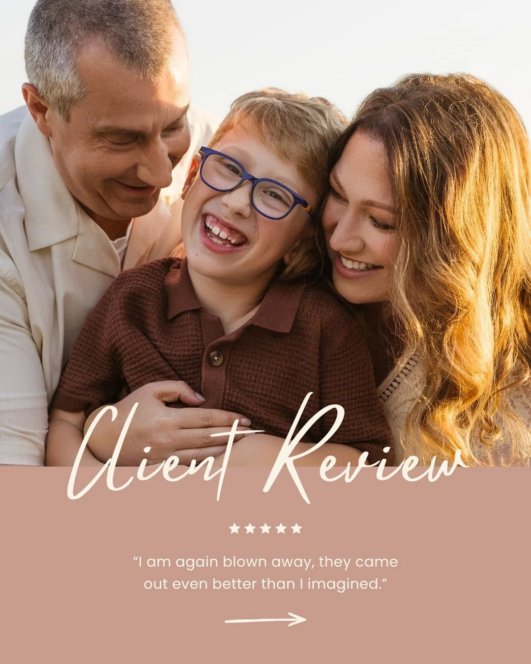 Reading reviews like this means the world to me. 🤍

It&rsquo;s such an honor to help families create photos they&rsquo;re proud to share and display in their homes.

If we&rsquo;ve worked together before, I&rsquo;d be so grateful if you&rsquo;d leav