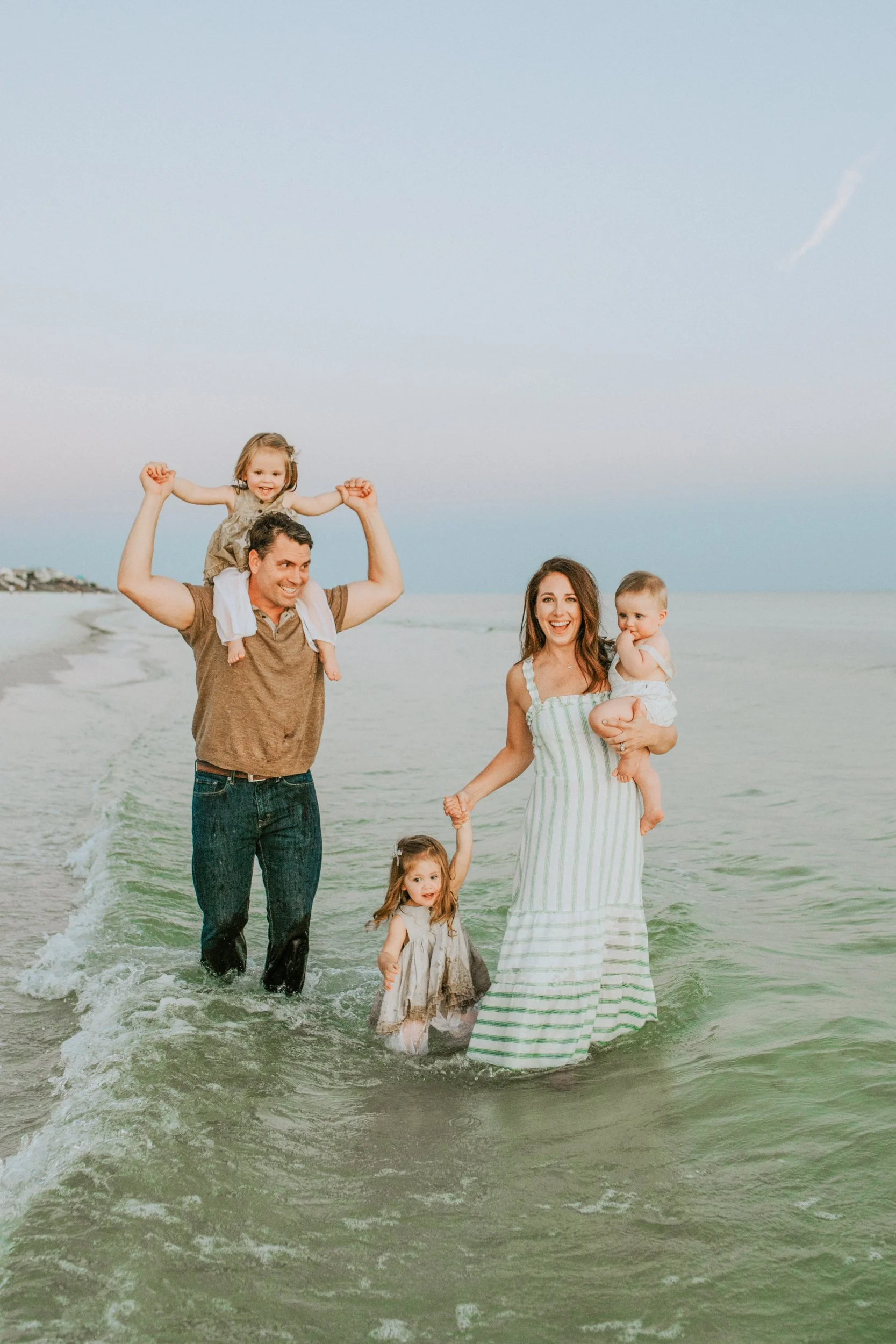 Family beach photos in 30a