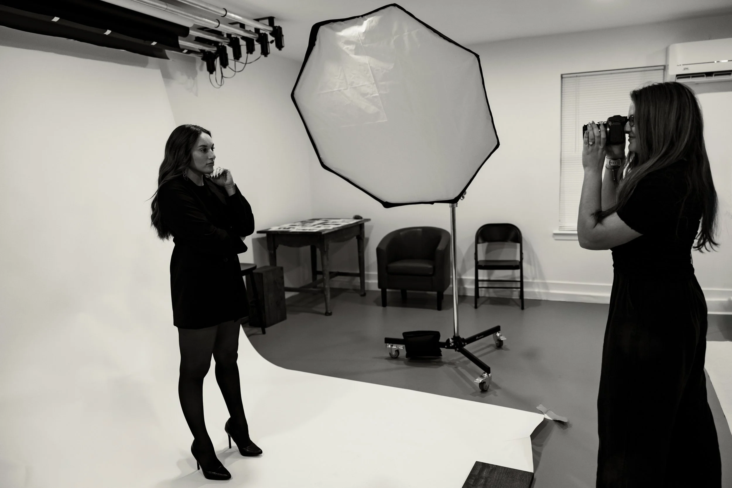 Studio branding headshots in Destin, FL