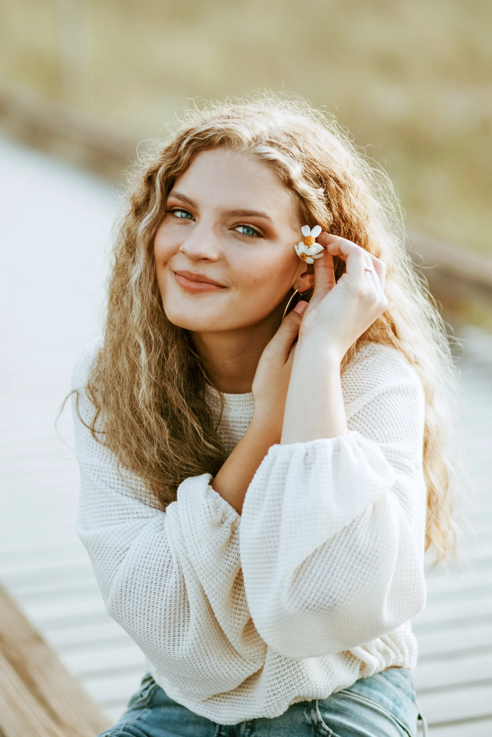 Senior portrait by 30a photographer