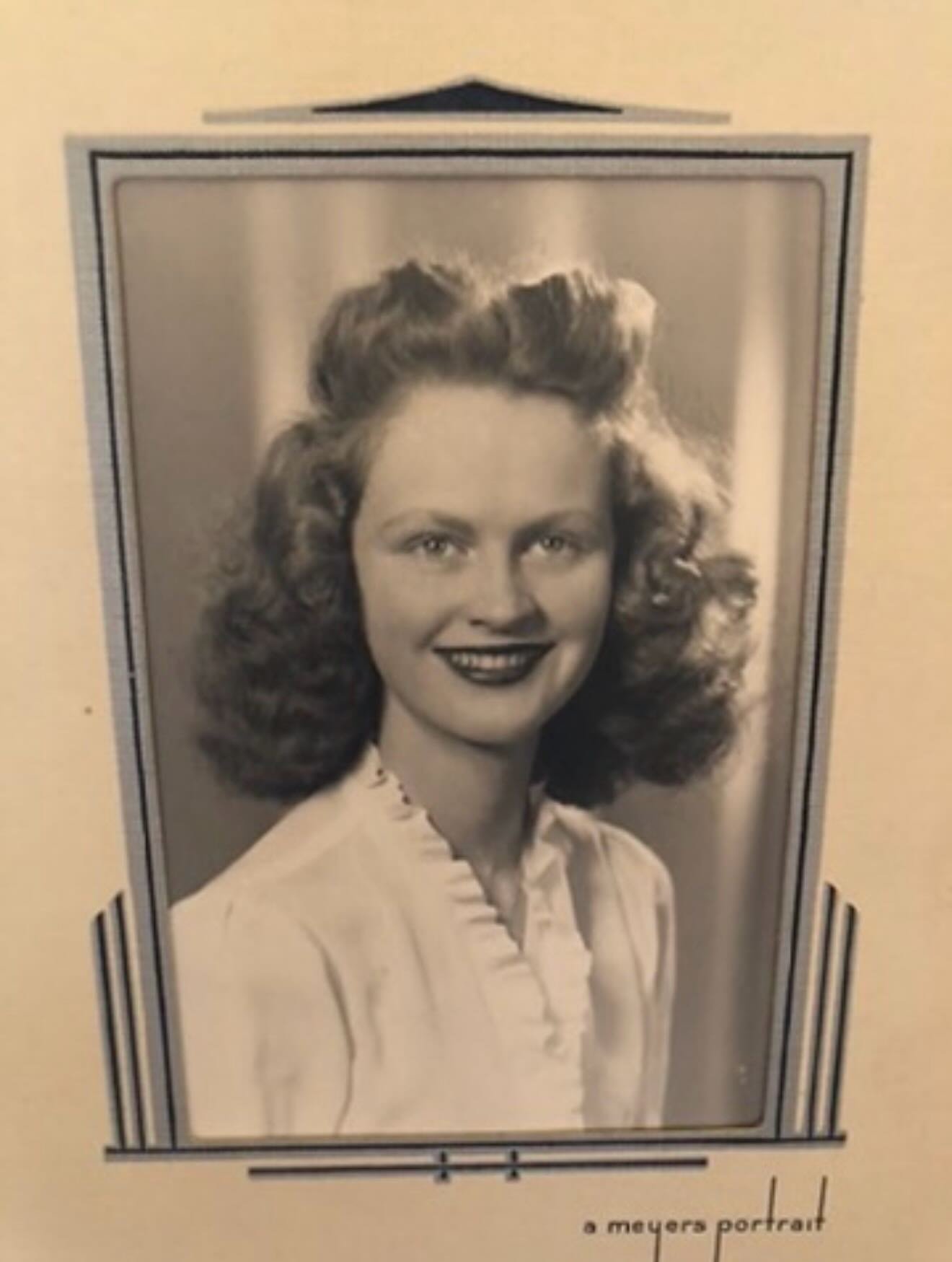 I have been so lucky. 
So lucky to have been in the presence of this woman &mdash; this magnificent, bejewelled, hilarious, wild, larger-than-life soul. 

From riding in her convertible with the top down as a little girl, to sitting beside her at 96 