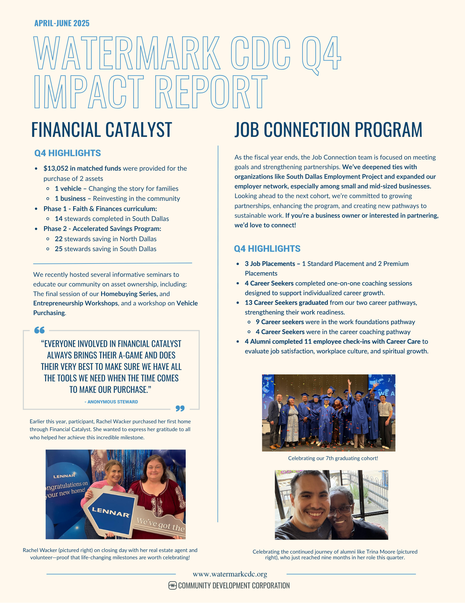 Q4 Impact report