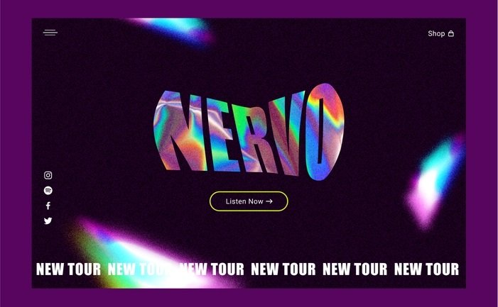 Personal Website Design by Natalia on Dribbble