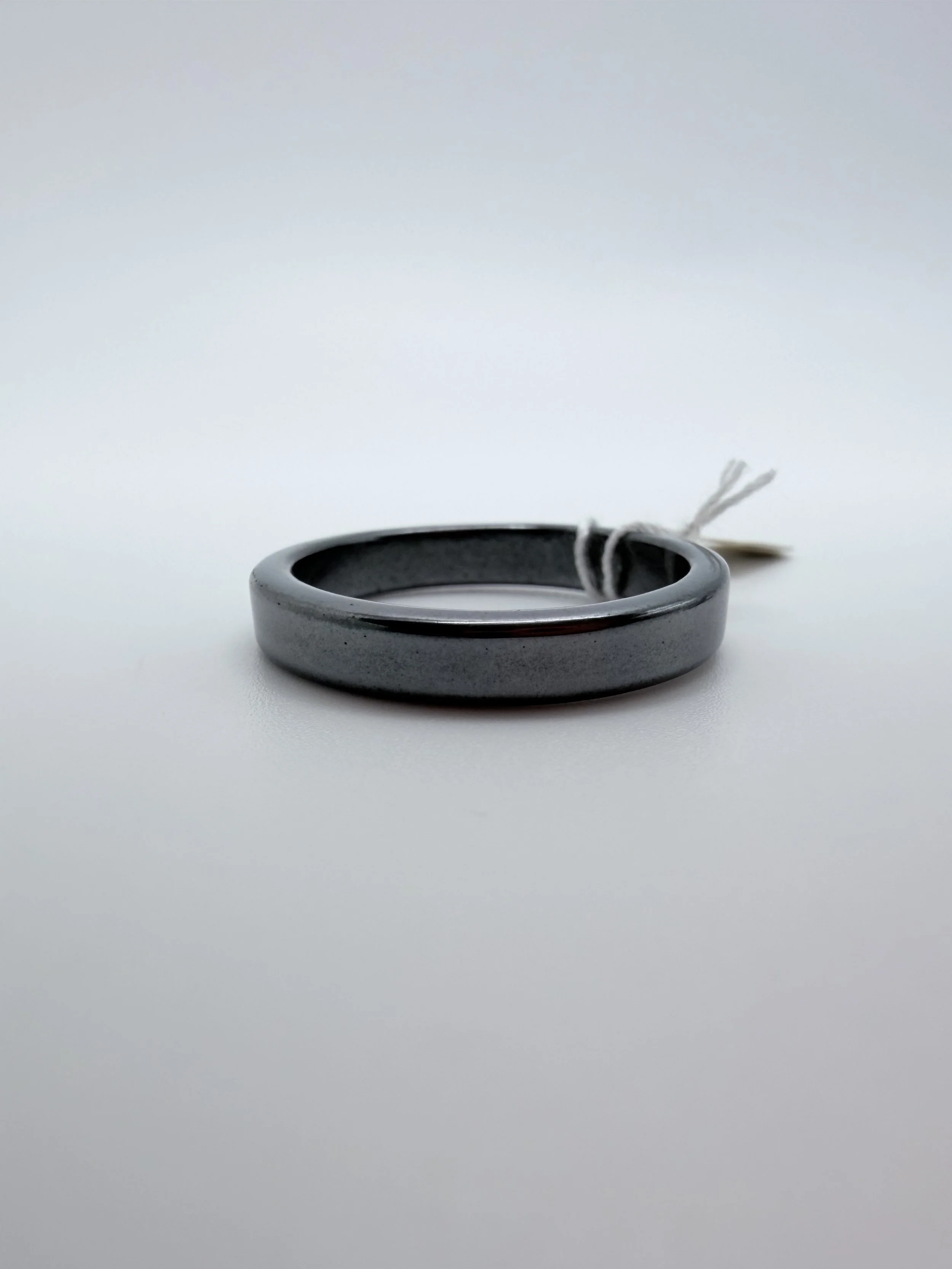 3mm Hematite Squared Ring