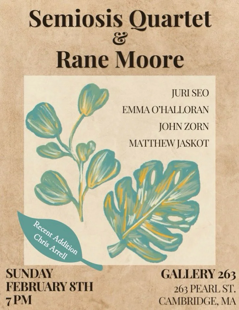 We recently added Chris Arrell&rsquo;s quartet, Voyagers, to our program! We&rsquo;re so lucky to get to work with composers from @collegeoftheholycross for this program and in Worcester on Tuesday. Can&rsquo;t wait to see you! 

We want to be sure t