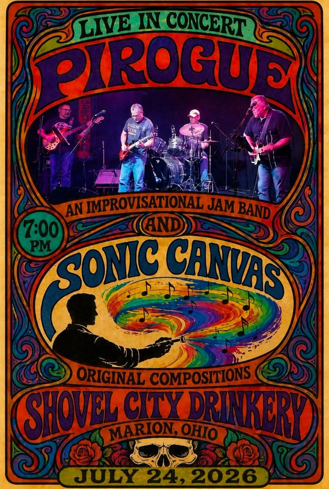 LIVE Sonic Canvas w/ Mr. Bill's Wood Fired Pizza