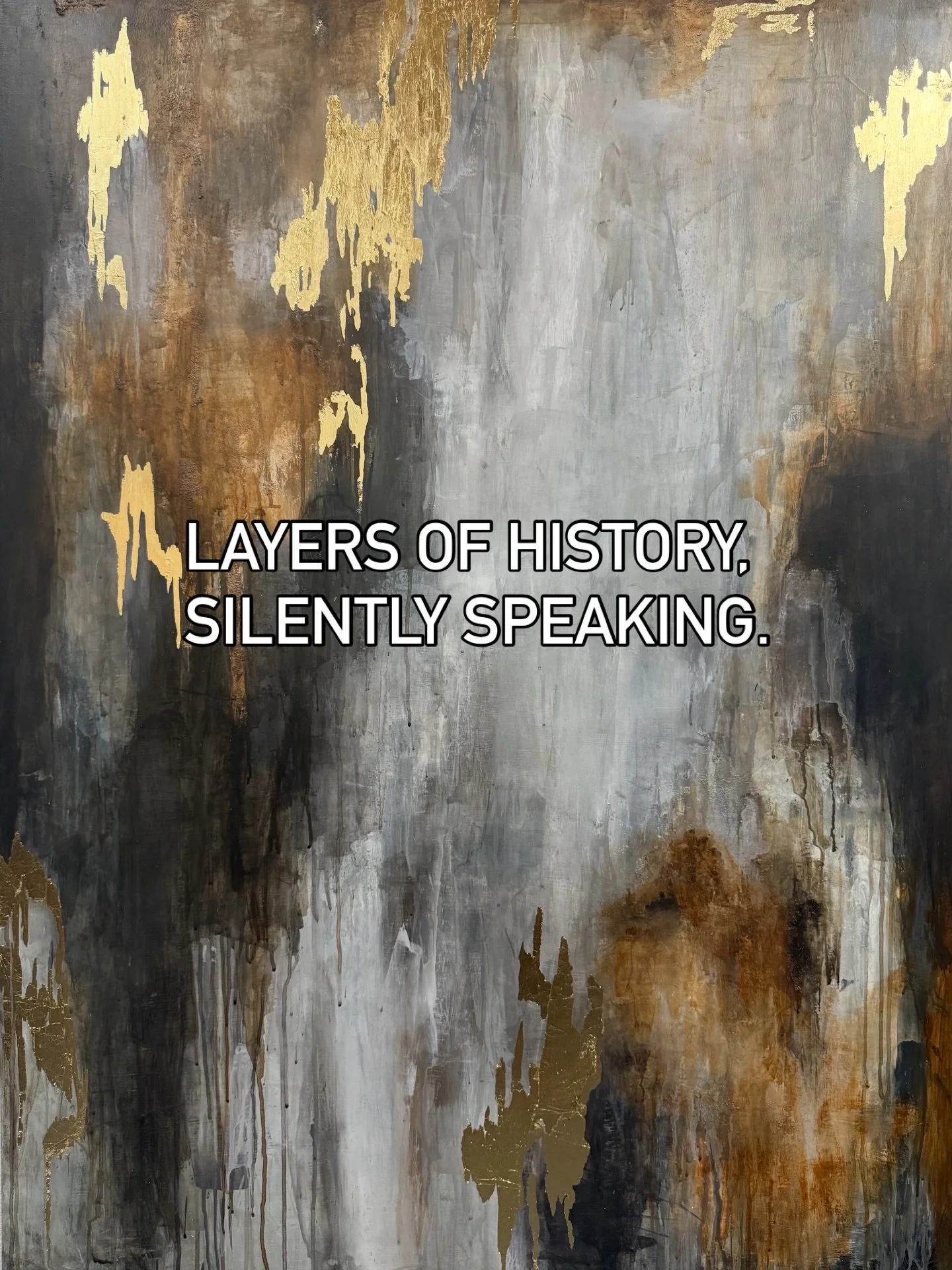 Inspired by the patina of an old wall in small historic town&rsquo;s alleyway. One could feel a sense of pride in its weathered beauty, knowing that its imperfections are what make it unique and authentic. It might ponder the lives that have passed b