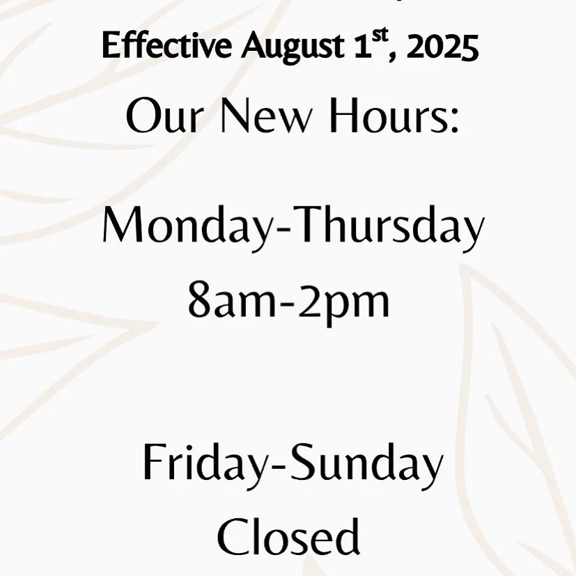 Big news!  We&rsquo;ll miss our Friday Friends but be sure to come see us Thursday and at any special event or ministry event that we are open!  #cafe1031coffeede #cafe #townsendde #middletownde #lifehousemot