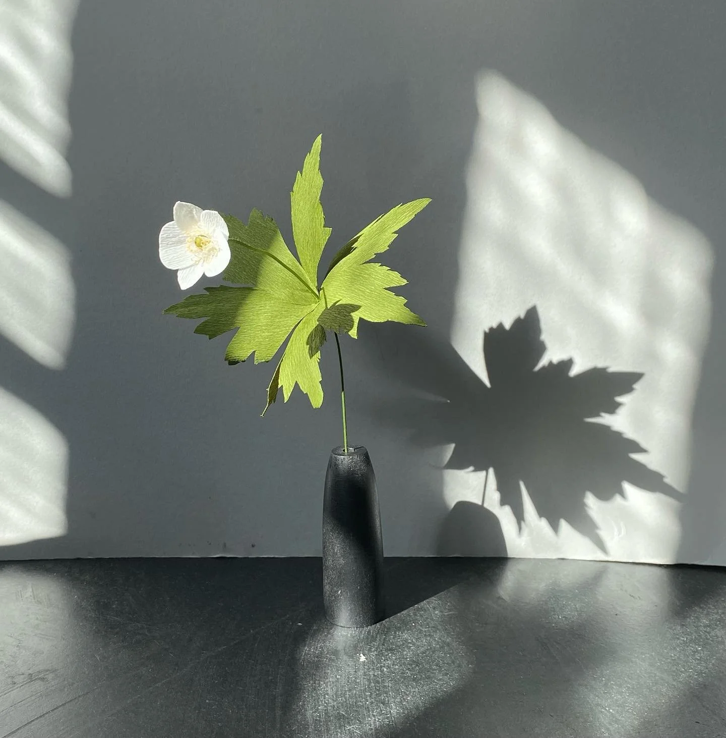 Hardy Geranium by HOPE Paper Flowers. #paperflowers #papernotpicked #papernotplant #botanicals #botanicalart #madeinkingston #hudsonvalley #home #hudsonvalleyhome #handmade #paper