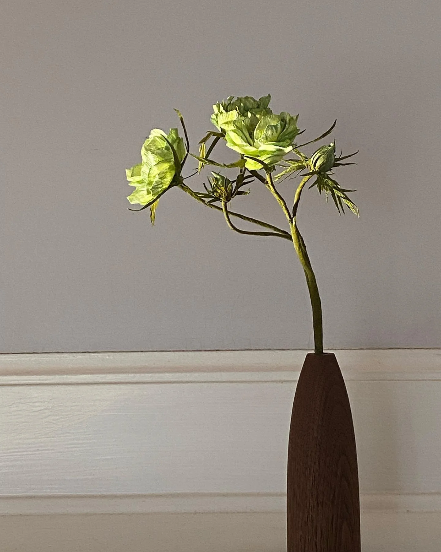 Cabbage Rose by HOPE Paper Flowers hopepaperflowers.com #paperflowers #madeinkingston #botanicals #flowers #botanicalart #hudsonvalleyhomes #home