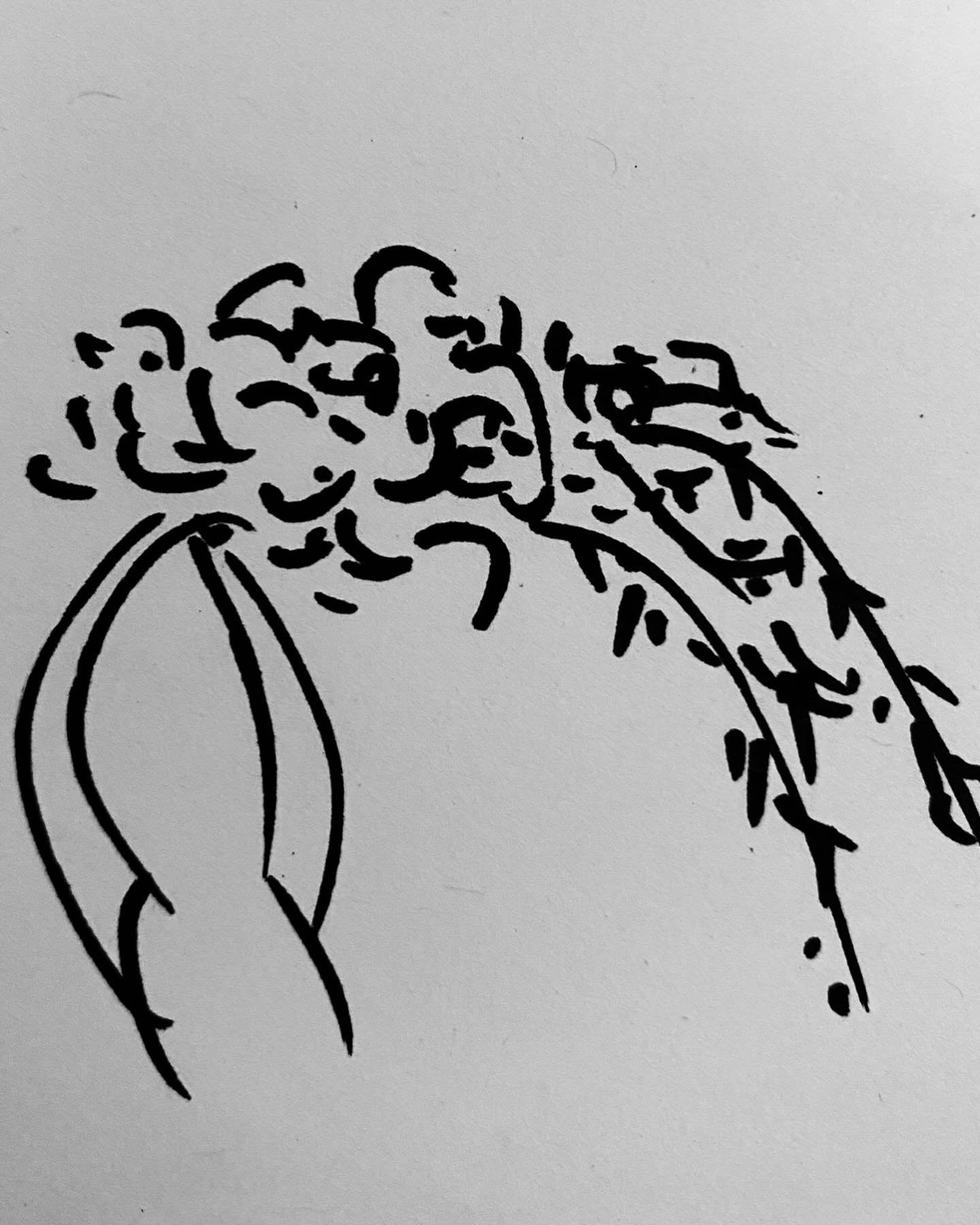 FRESH Wedding Flowers&hellip; it begins with a Sharpie drawing #hudsonvalleywedding #hudsonvalleyflorist #visitvortex #weddingvortex #freshweddingflorals