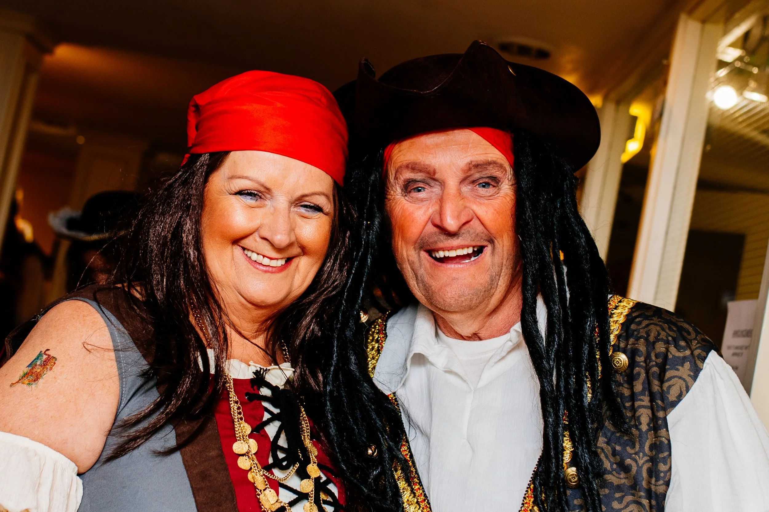 fancy dress party pirate photographer Baildon the old barn Esholt 