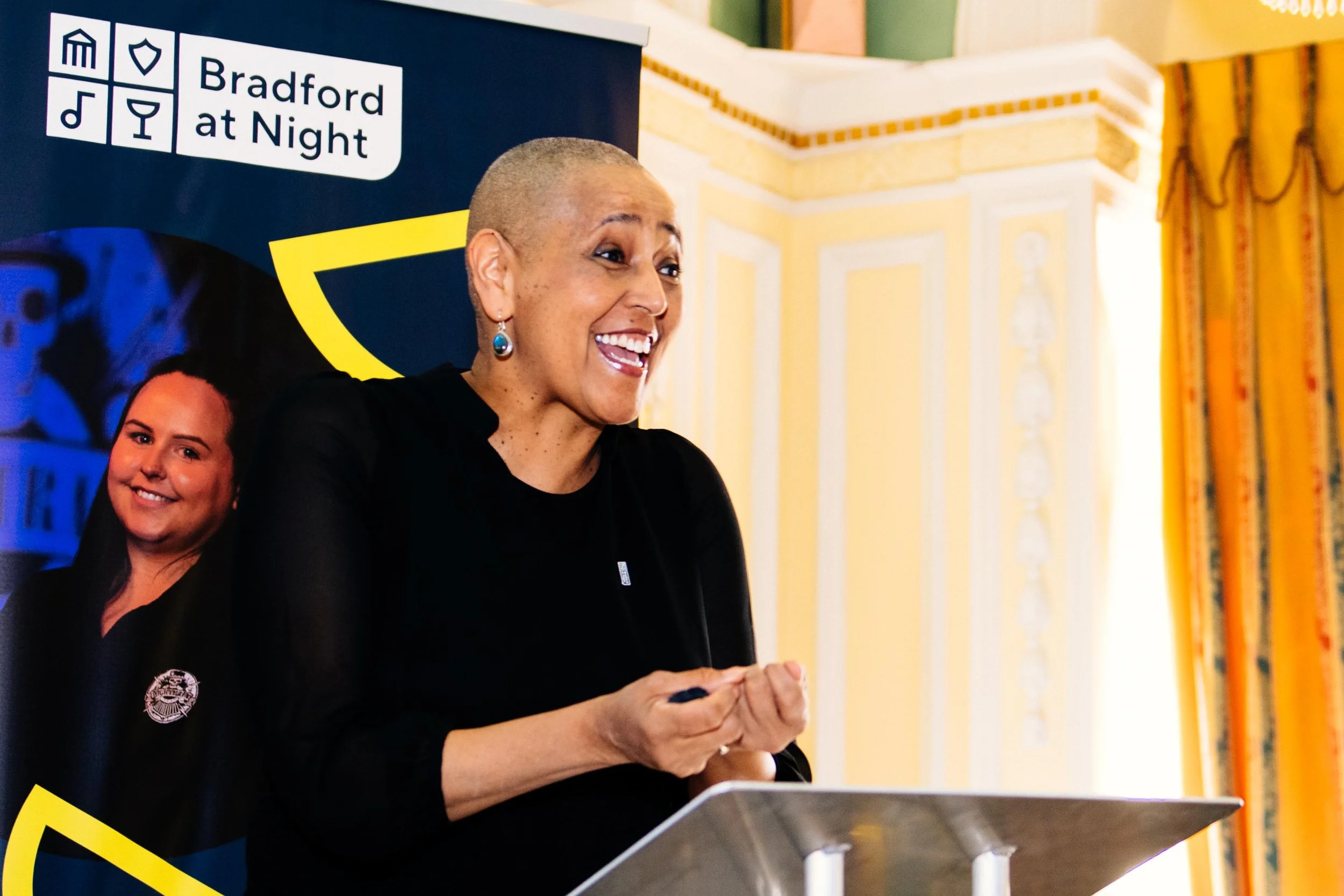 Bradford at night Bradford bid Bradford 2025 photography