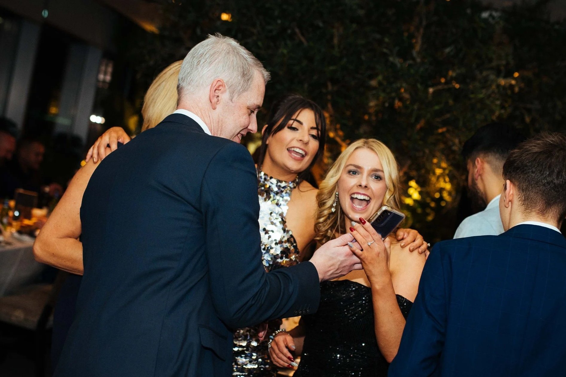 Christmas party photography. Corporate event photography. Leeds and Bradford. 