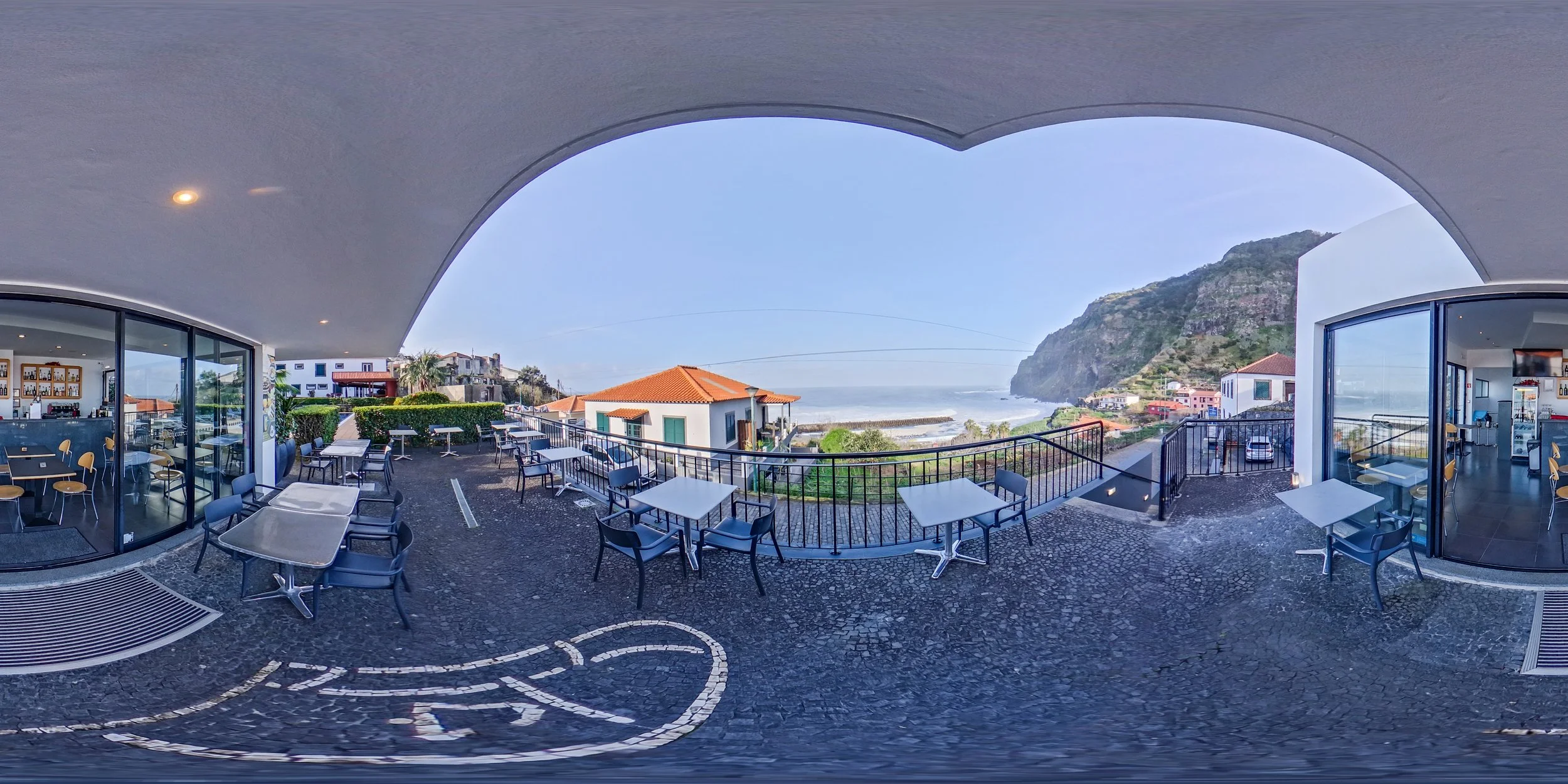 Amazing view form the Restaurante "Baixas"