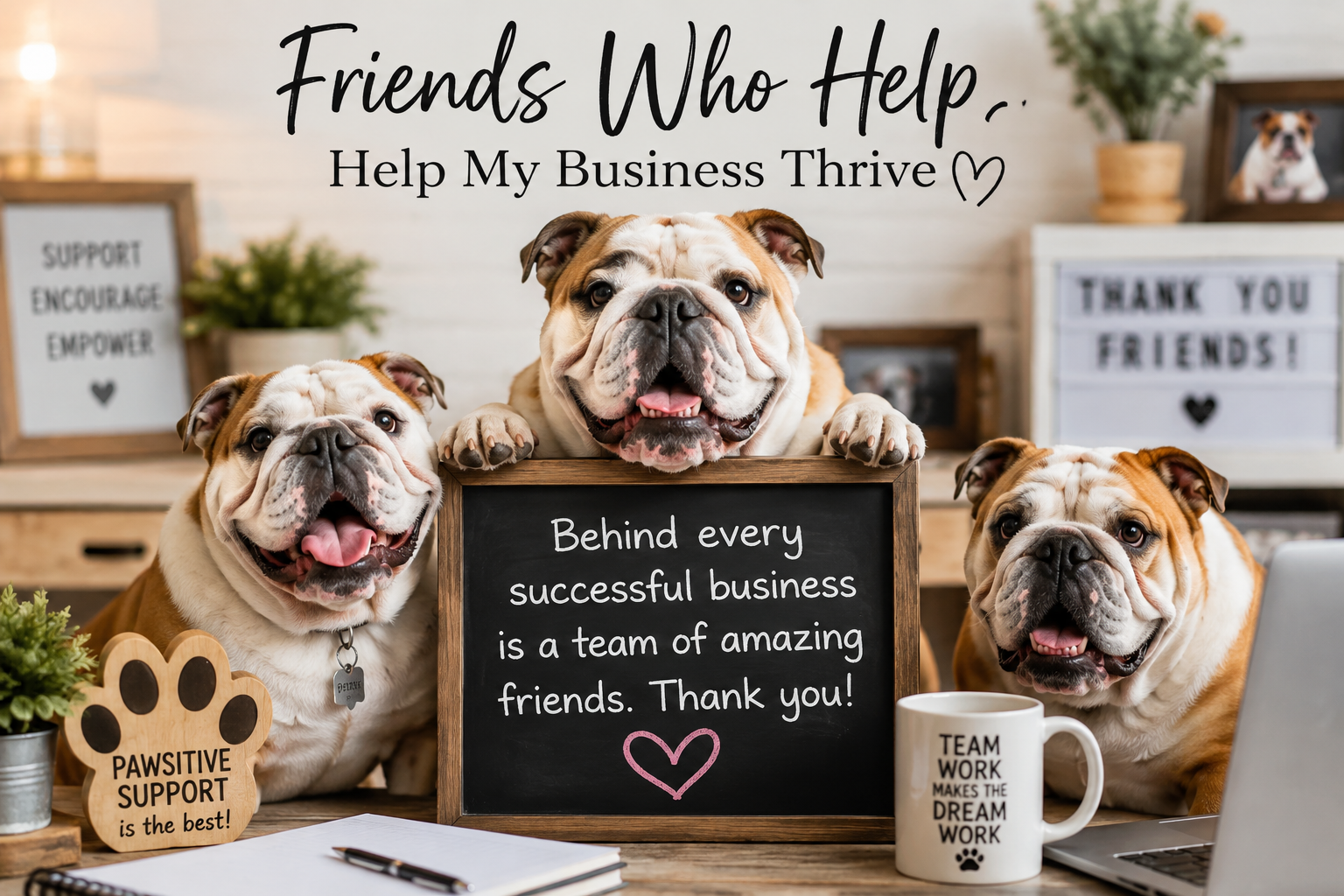Friends Who Help Us Help You!