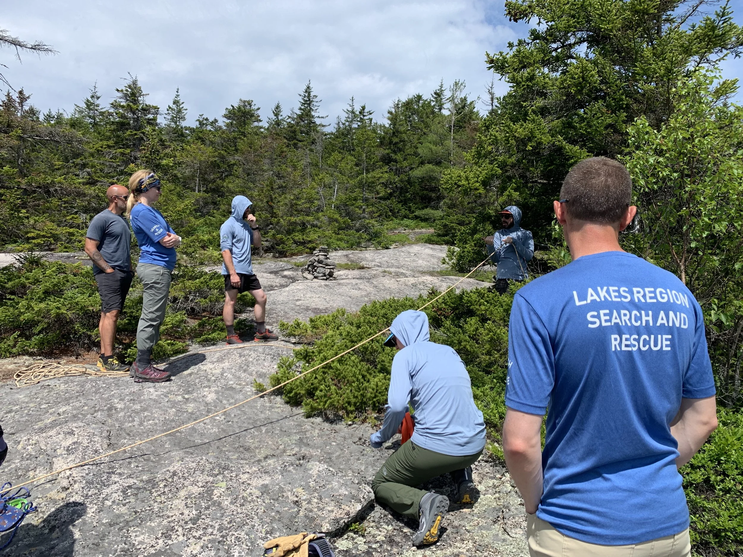 Low Angle Rescue Training - Knots &amp; Belays 