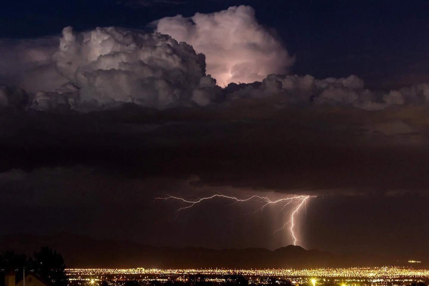 Last night was the first time that I felt the need to take lightning pictures this monsoon season. It was so peaceful because it wasn&rsquo;t windy and the storm was farther away. So I drove to my usual spot and got only 2 good shots but it was worth