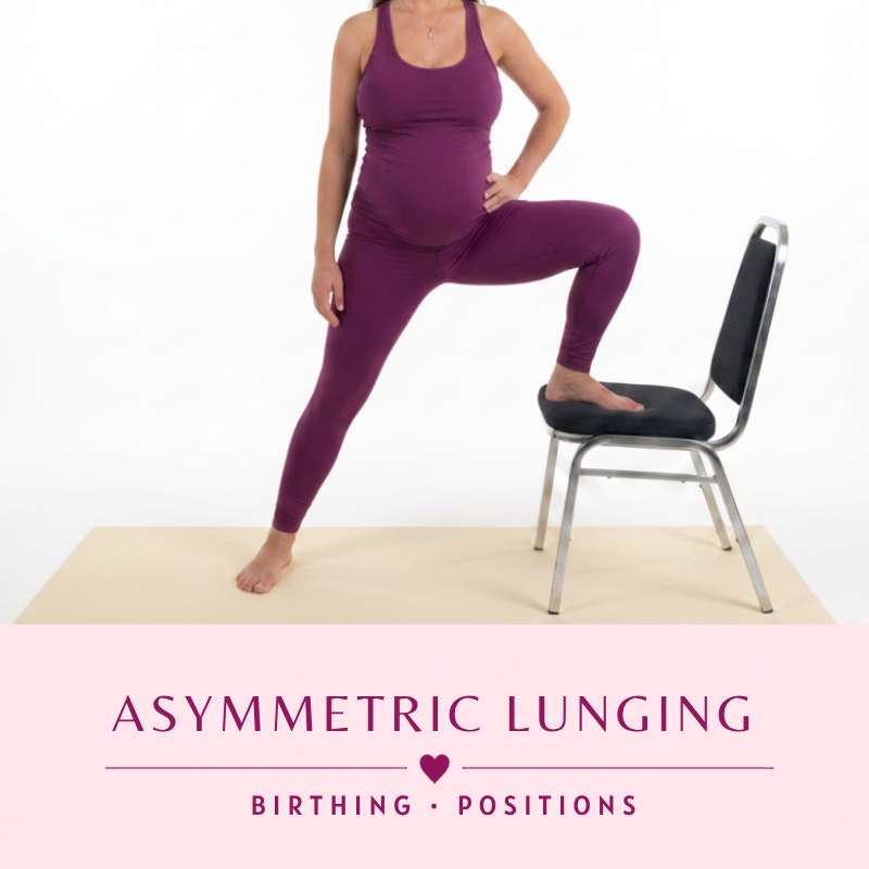 Comfortable Birthing Positions For Easier Labor - Asymmetric Lunging - NYC