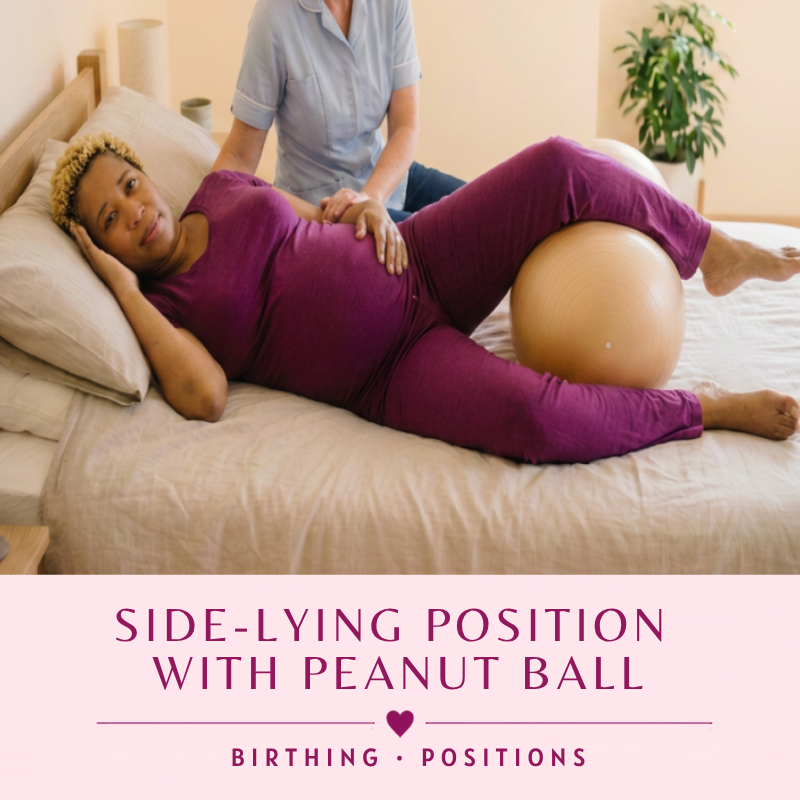 Comfortable Birthing Positions For Easier Labor - Side-Lying Position - NYC