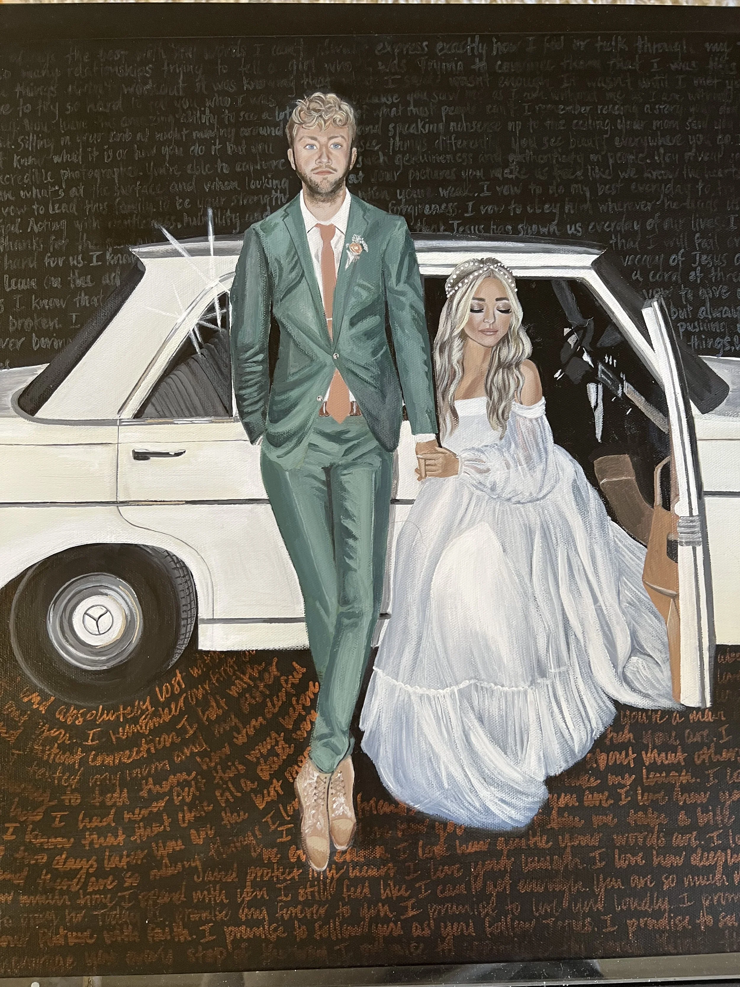 Live Wedding Painting 2023