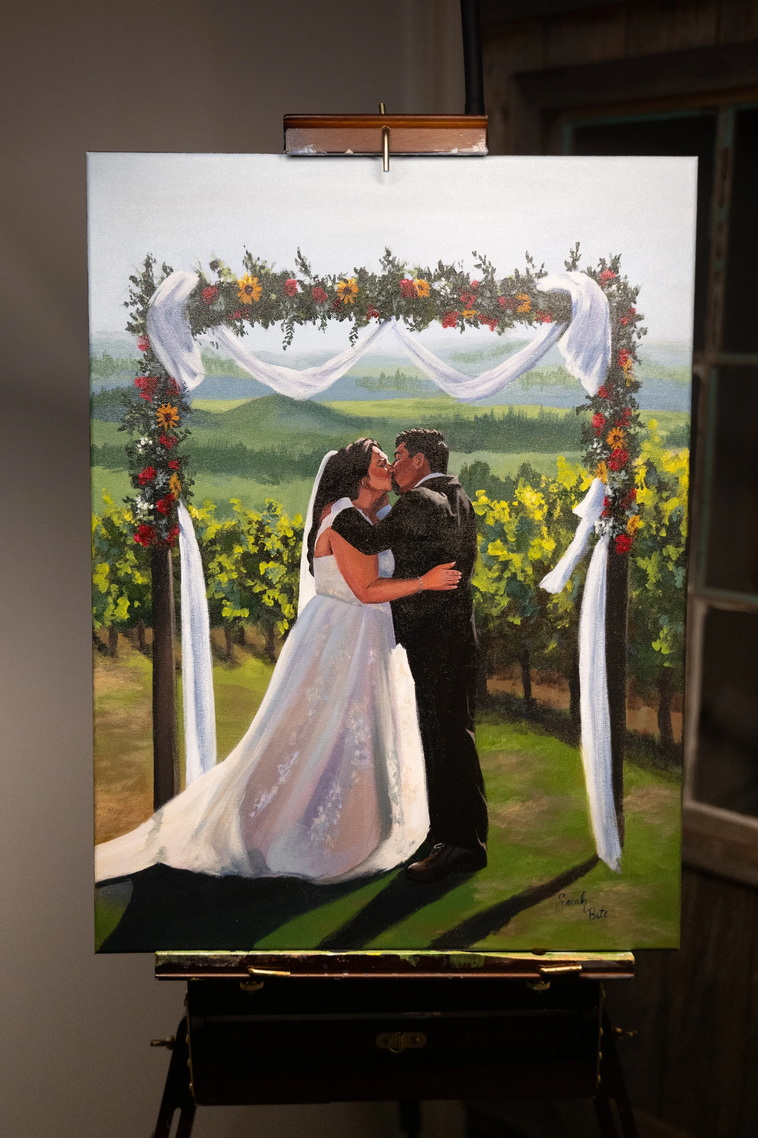 Live Wedding Painting 2025