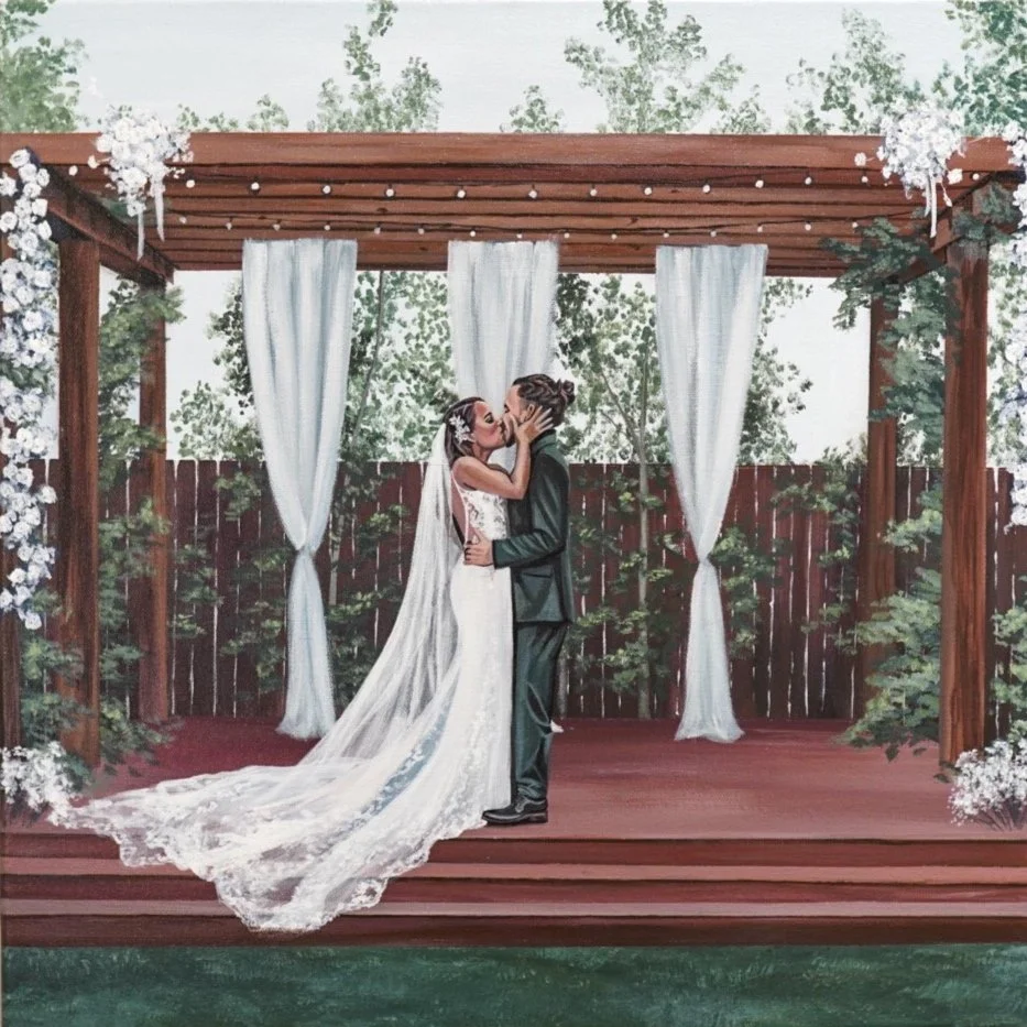 Live Wedding Painting 2023