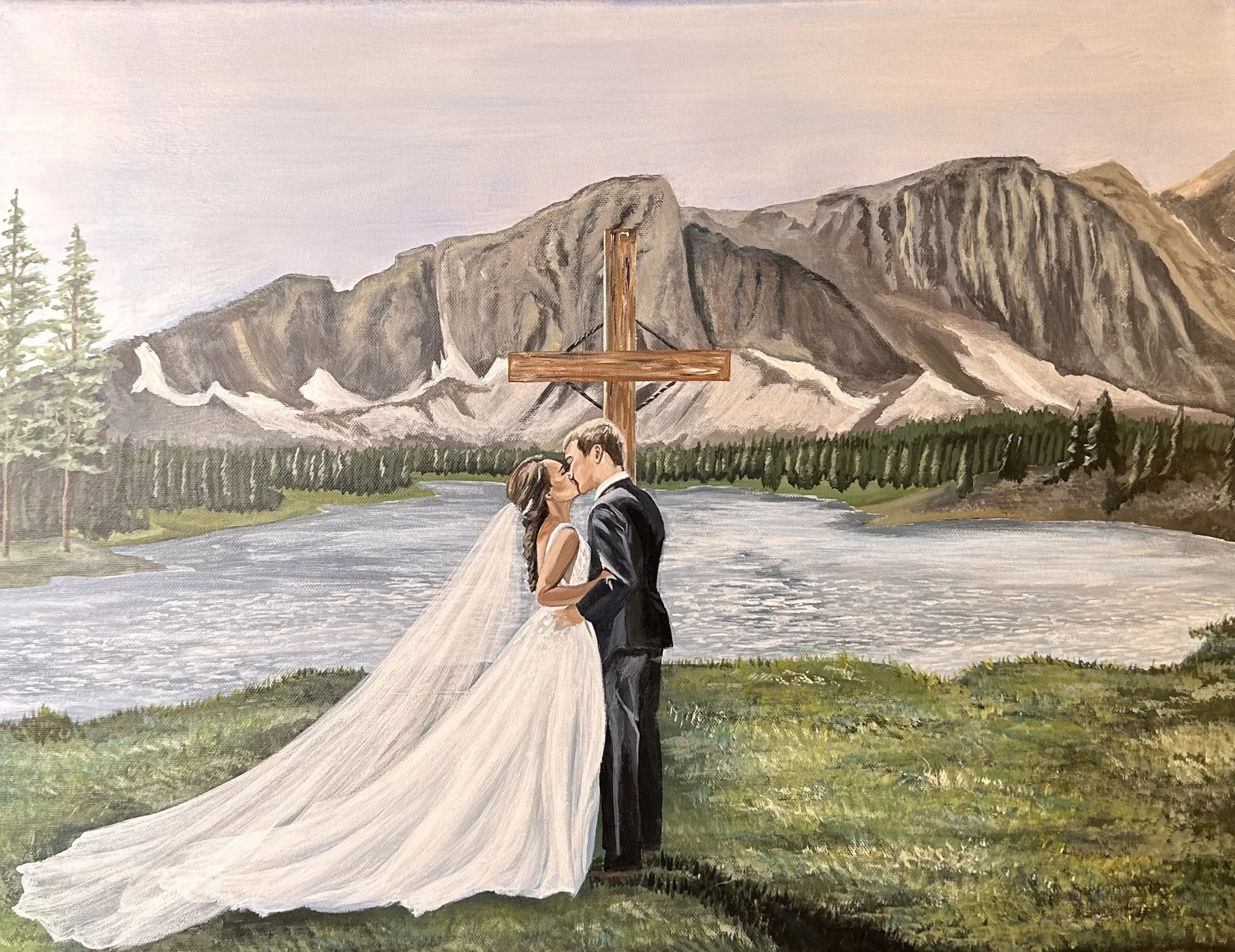 Live Wedding Painting 2023