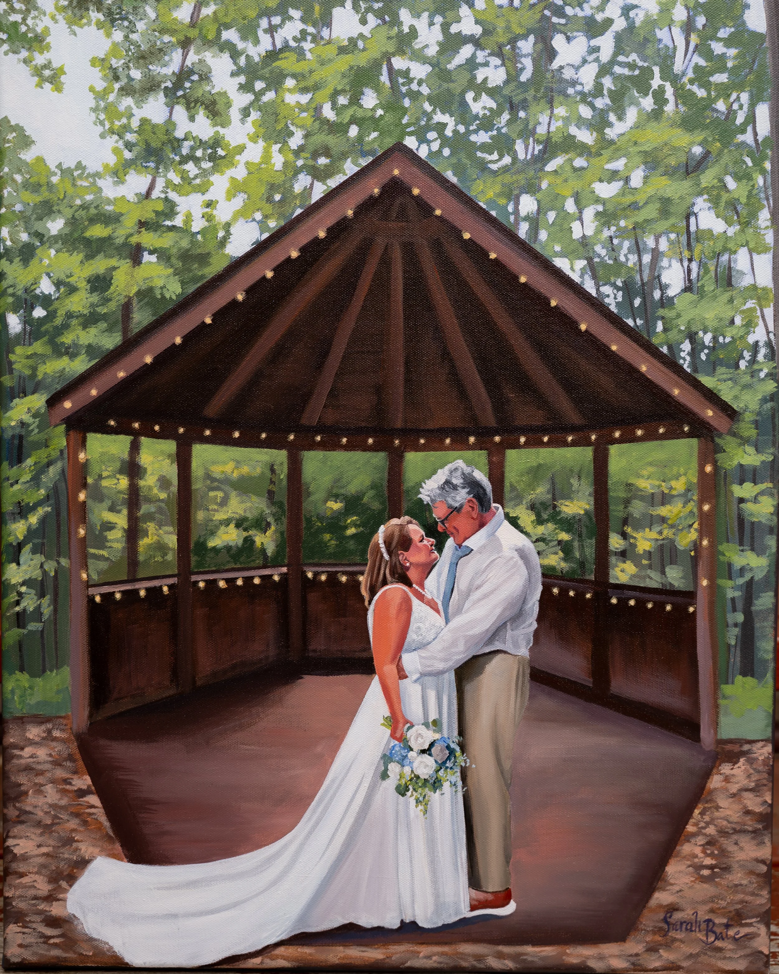 Live Wedding Painting 2025