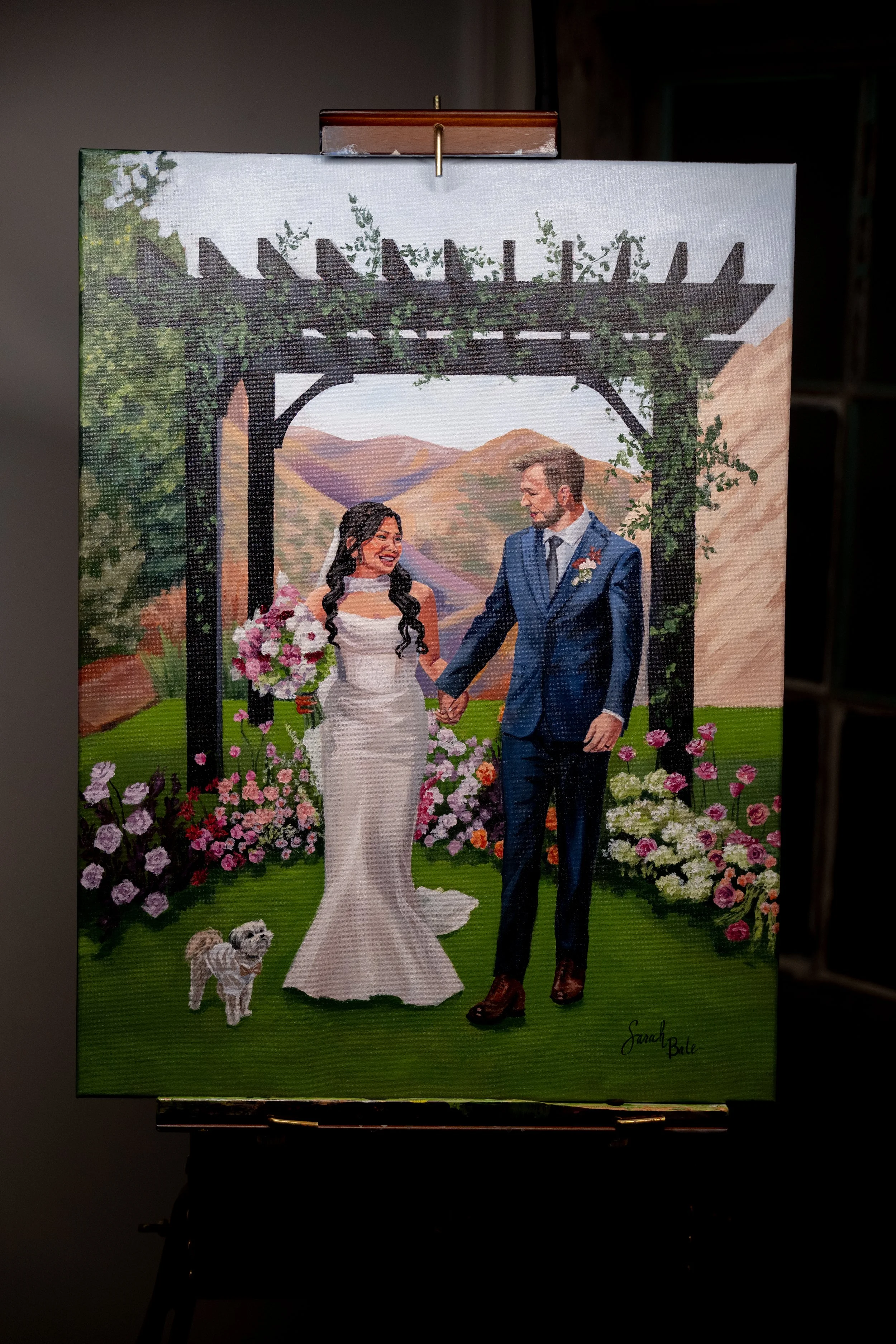 Live Wedding Painting 2025
