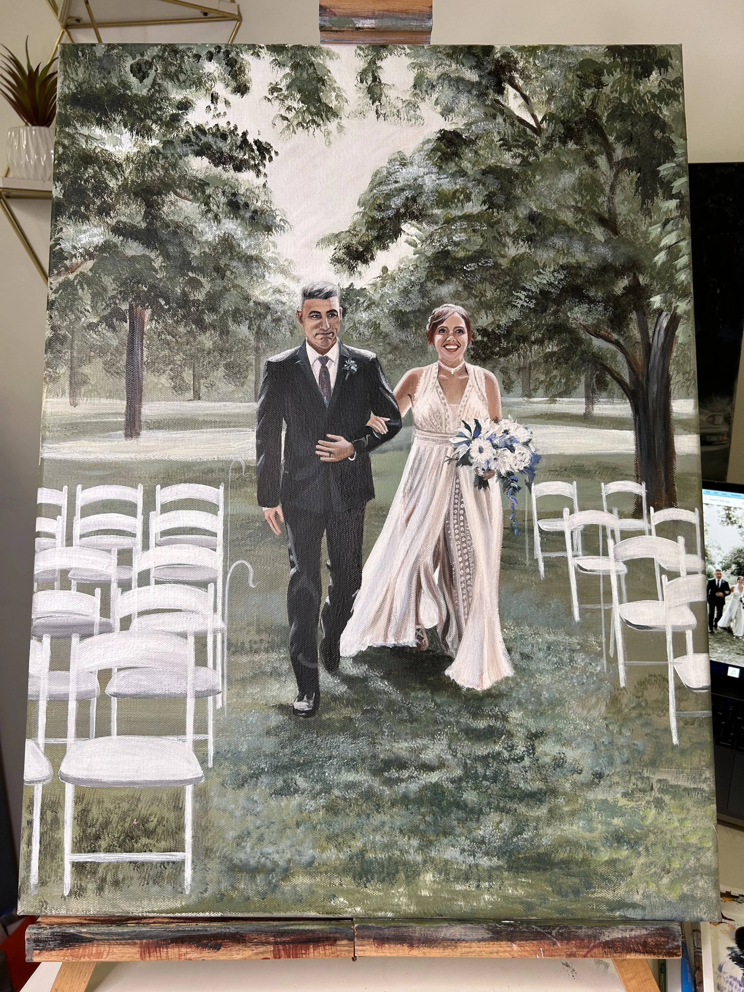 Live Wedding Painting 2023