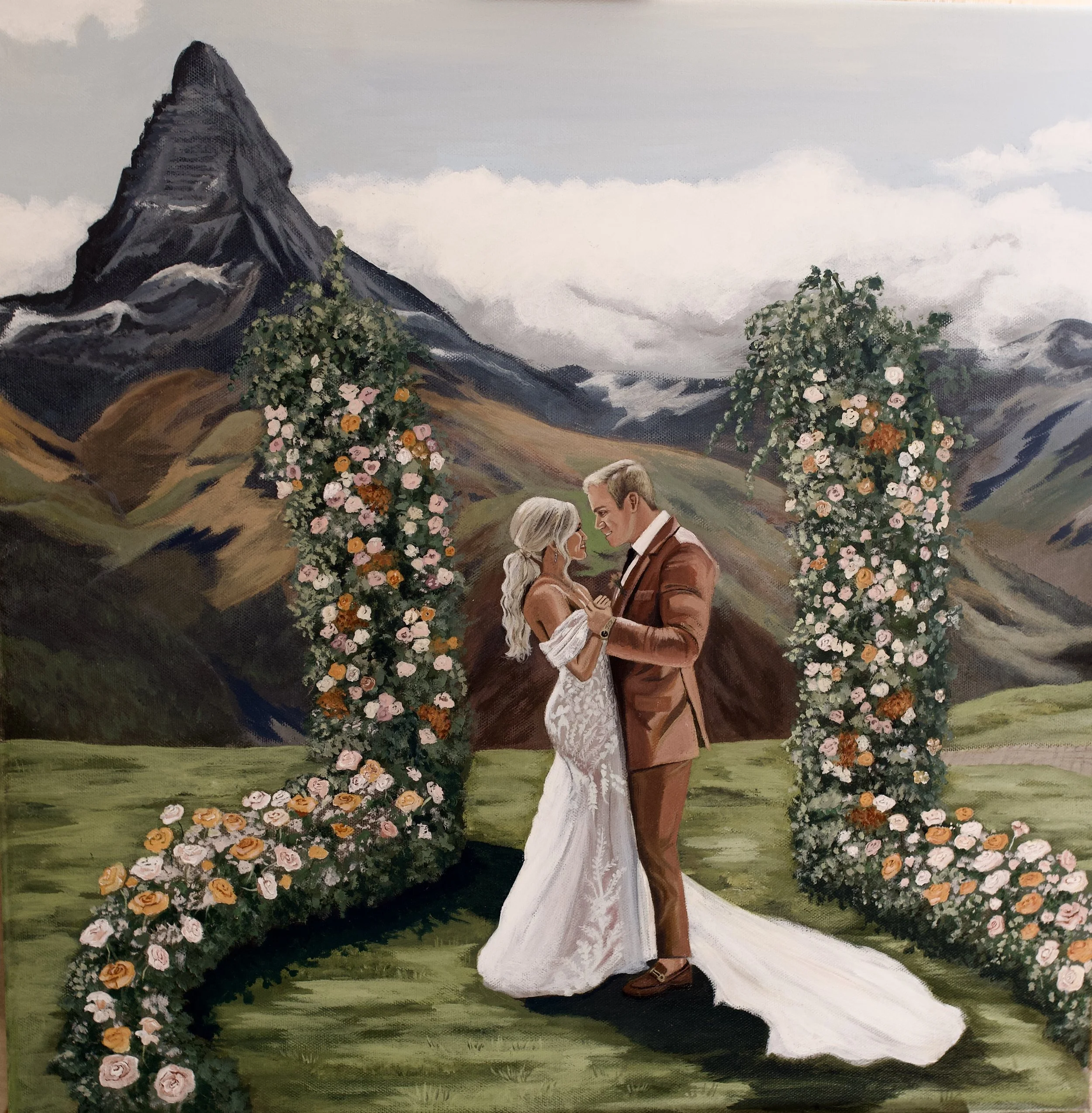 Live Wedding Painting 2023