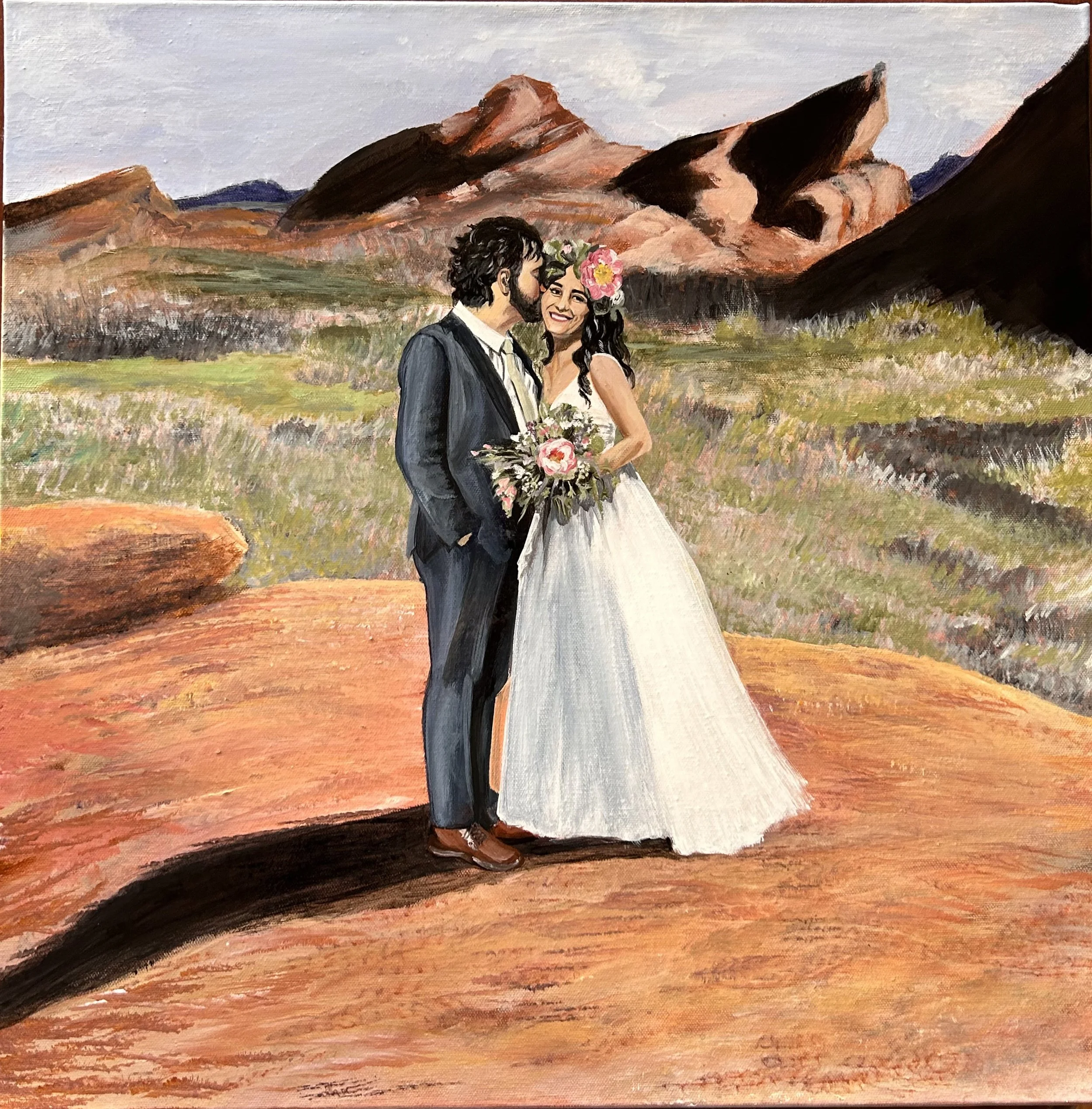 Live Wedding Painting 2023