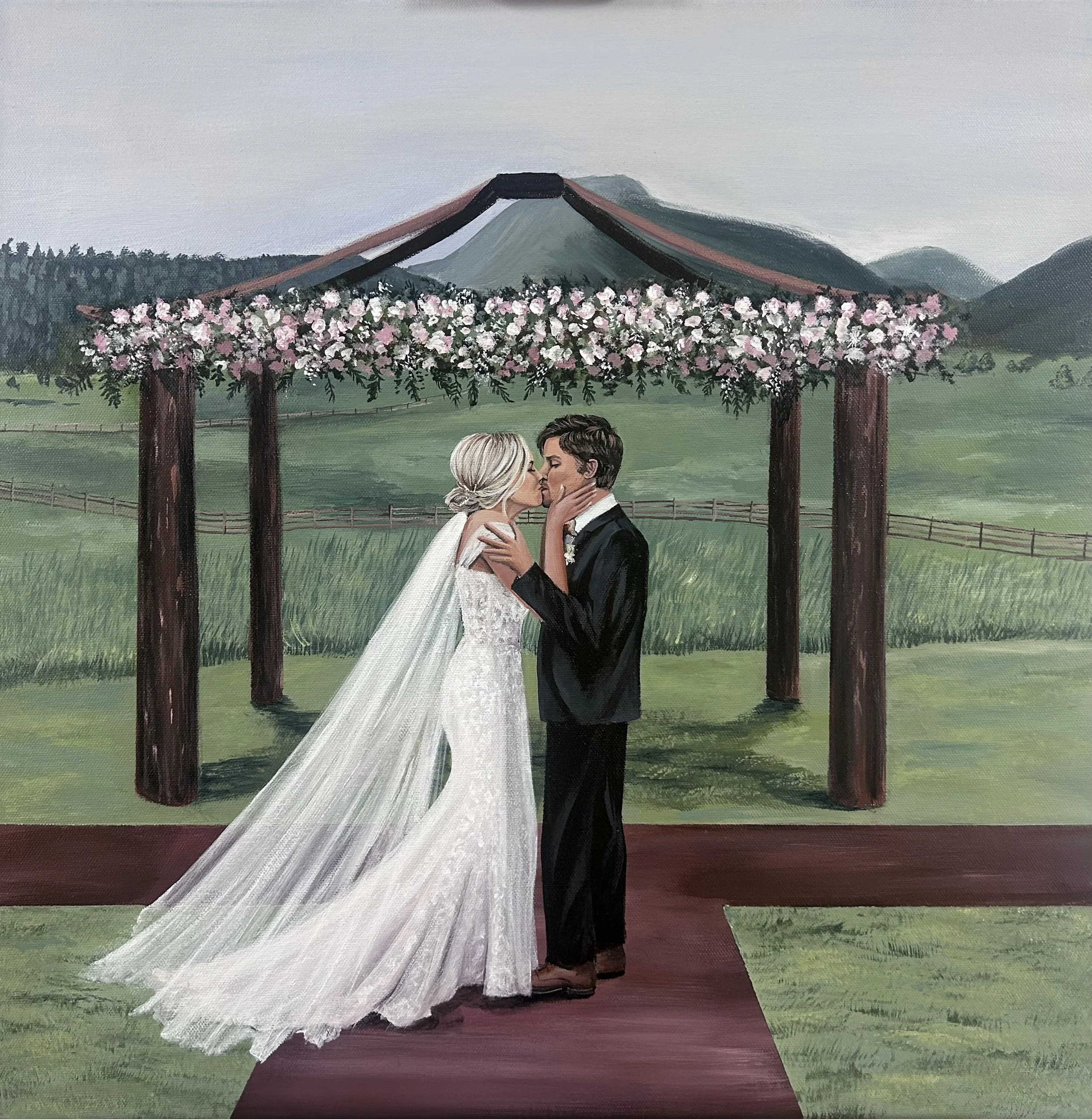 Live Wedding Painting 2023
