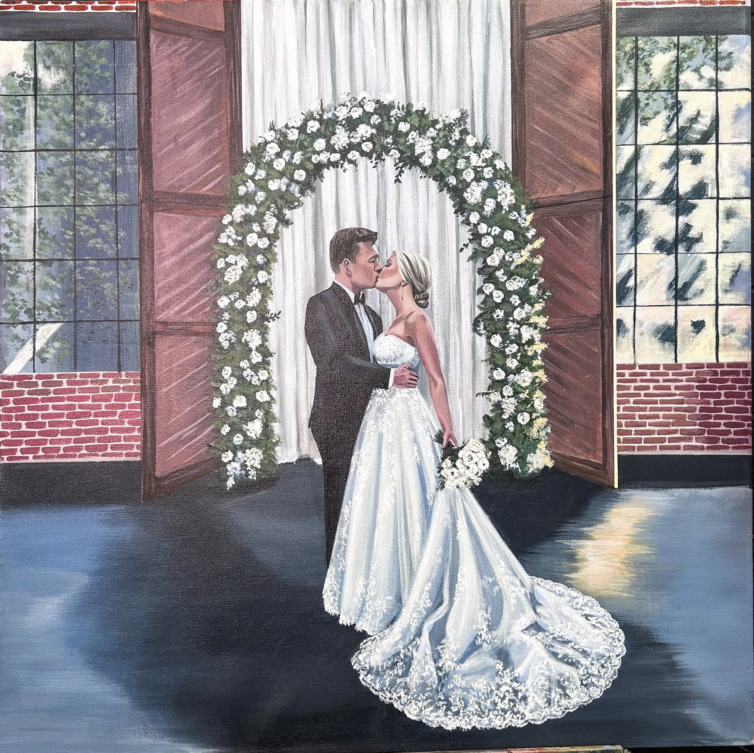 Live Wedding Painting 2023
