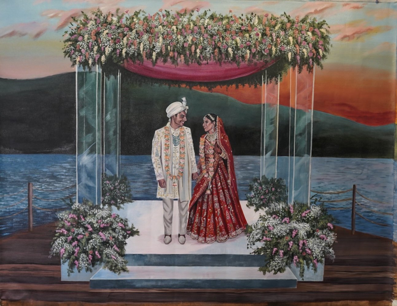 Live Wedding Painting 2023