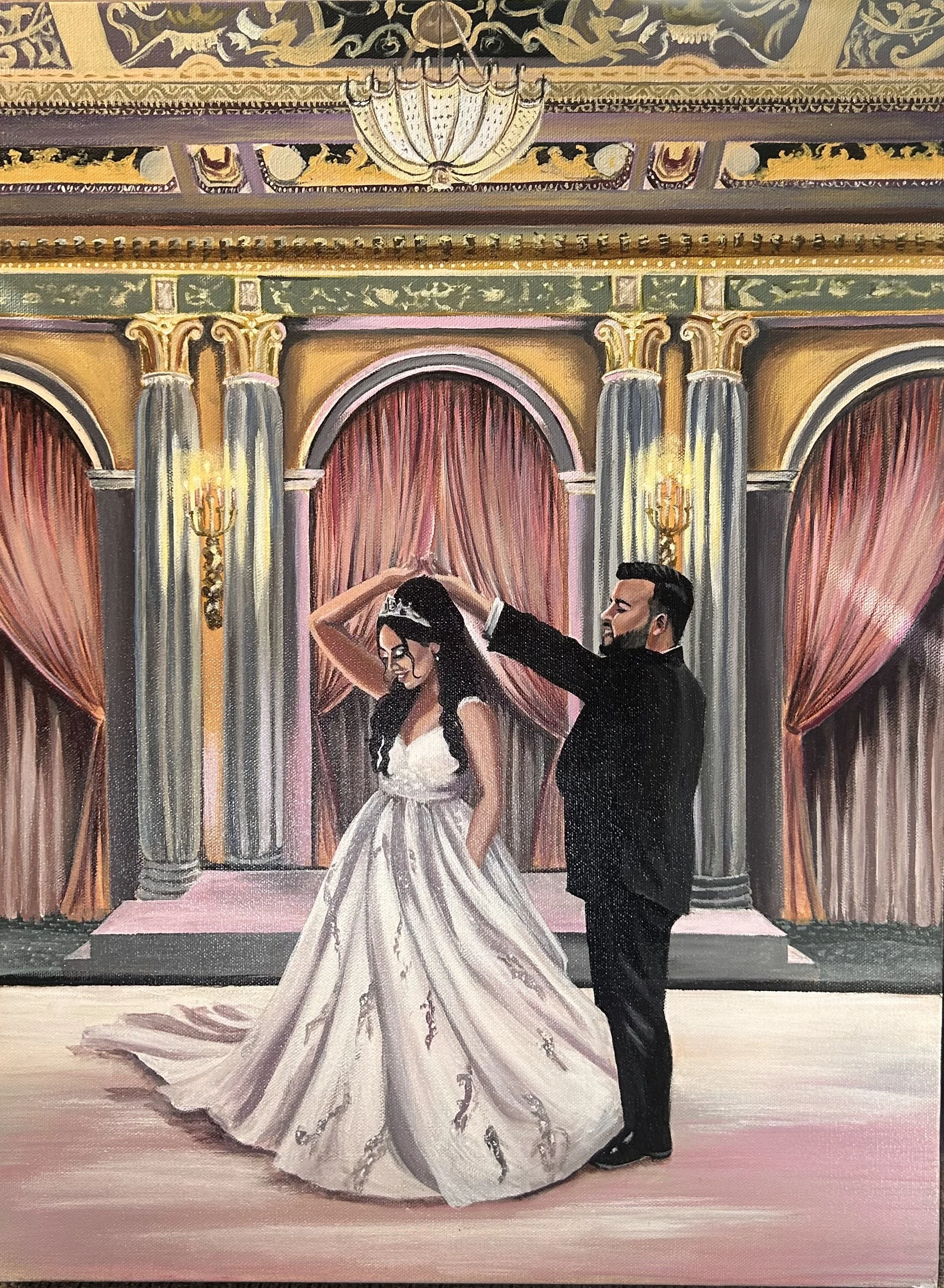 Live Wedding Painting 2023
