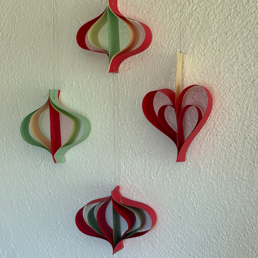 Community Art Program: Paper Holiday Decorations Family Workshop - December 7