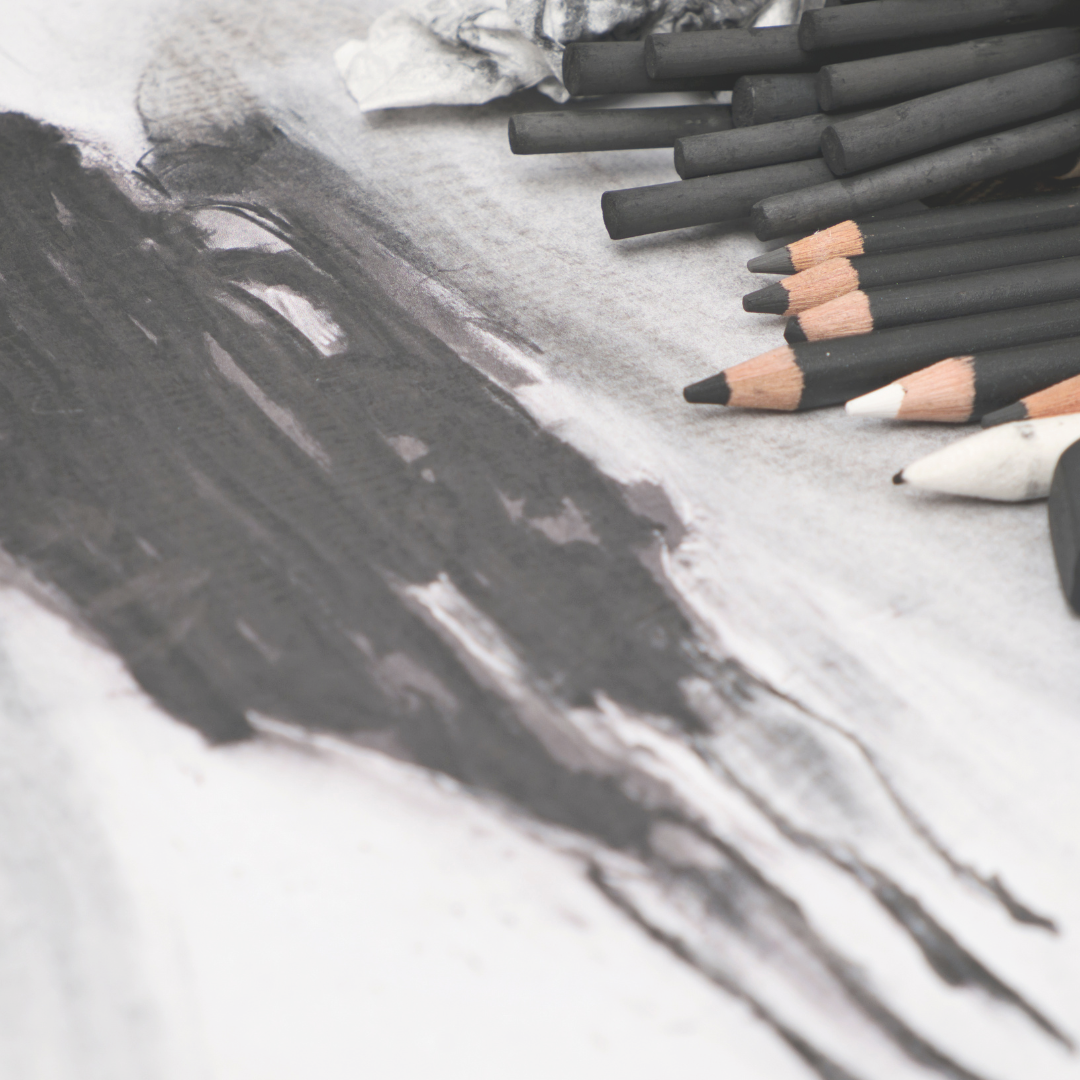 Community Art Program: Intro to Charcoal Drawing - Dec 3 - Grades 1-3 & 4-8