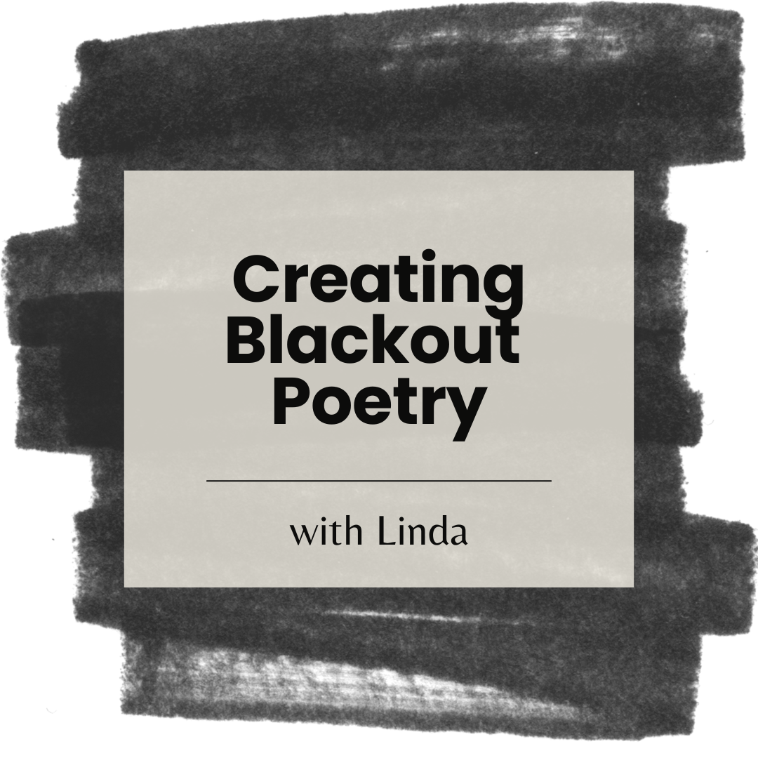 Creating Blackout Poetry with Linda event image