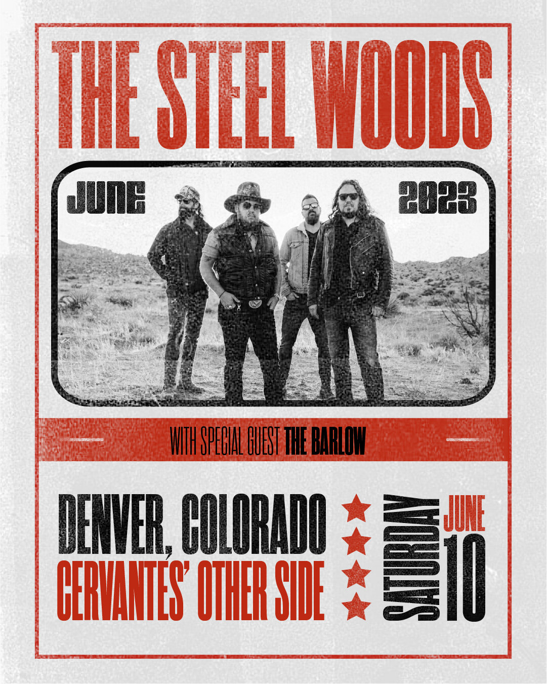 TICKET GIVEAWAY! Comment AND share this post on IG stories and we'll pick a winner on Friday for TWO tickets. Make sure your post is public so we can see it! Do the same on our Facebook for higher odds. 

 @thesteelwoods  @cervantesmasterpiece @trueg