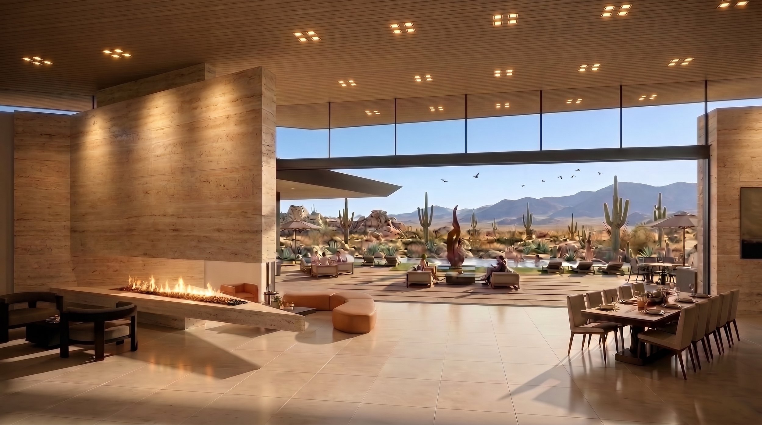modern home in paradise valley, arizona