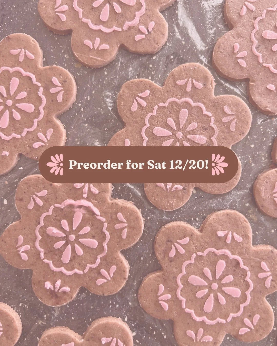 Last pop-up of the year!! 🥲💗
We&rsquo;ll be at Caf&eacute; Suspiro this Saturday with pan dulce + sweet treats to end the year on a cozy note.

Menu&rsquo;s on slide 2 👀 and preorders are up on Hotplate and close Friday at 5pm.

Also&mdash; show s