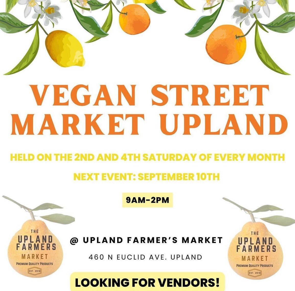 Catch us vending here this Saturday (Sep. 10th) from 9-2PM💫